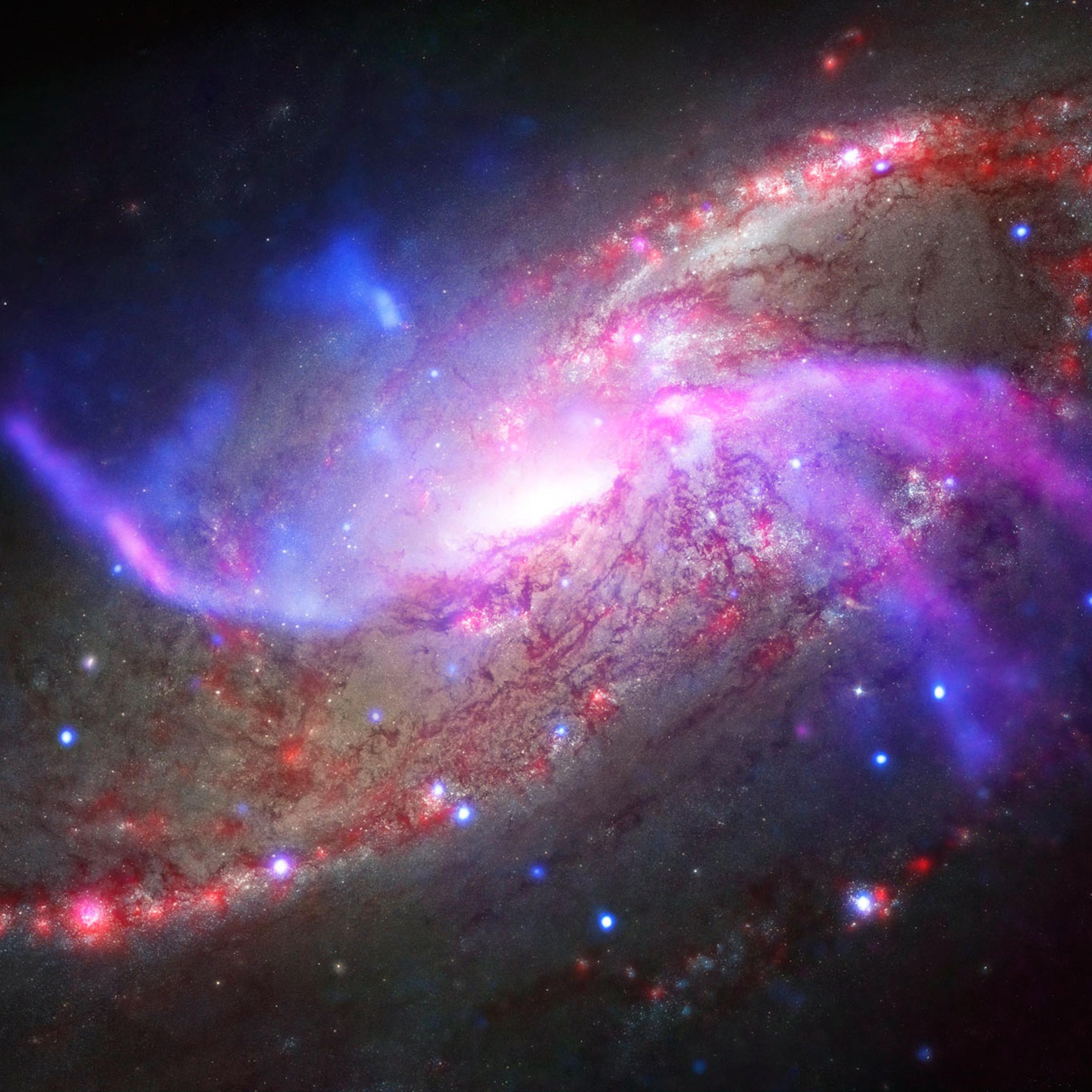 Galactic Pyrotechnics on Display