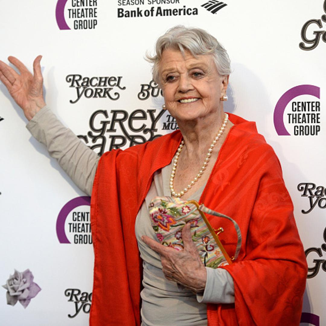 Actress Angela Lansbury arrives at the opening night of 'Grey Gardens' The Musical at the Ahmanson Theatre on July 13, 2016 in Los Angeles, California.