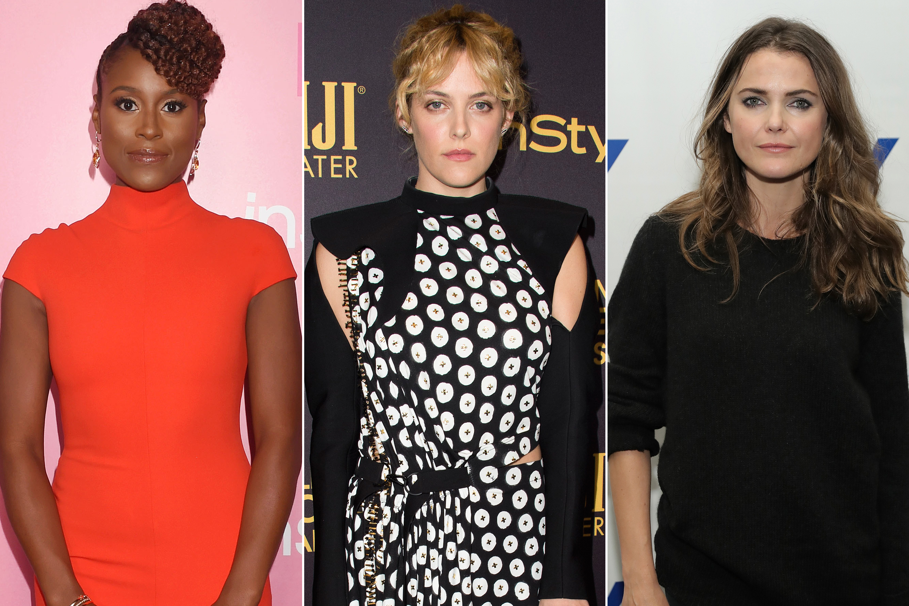 Issa Rae (Insecure), Riley Keough (Girlfriend Experience), and Kerri Rusell (The Americans)
