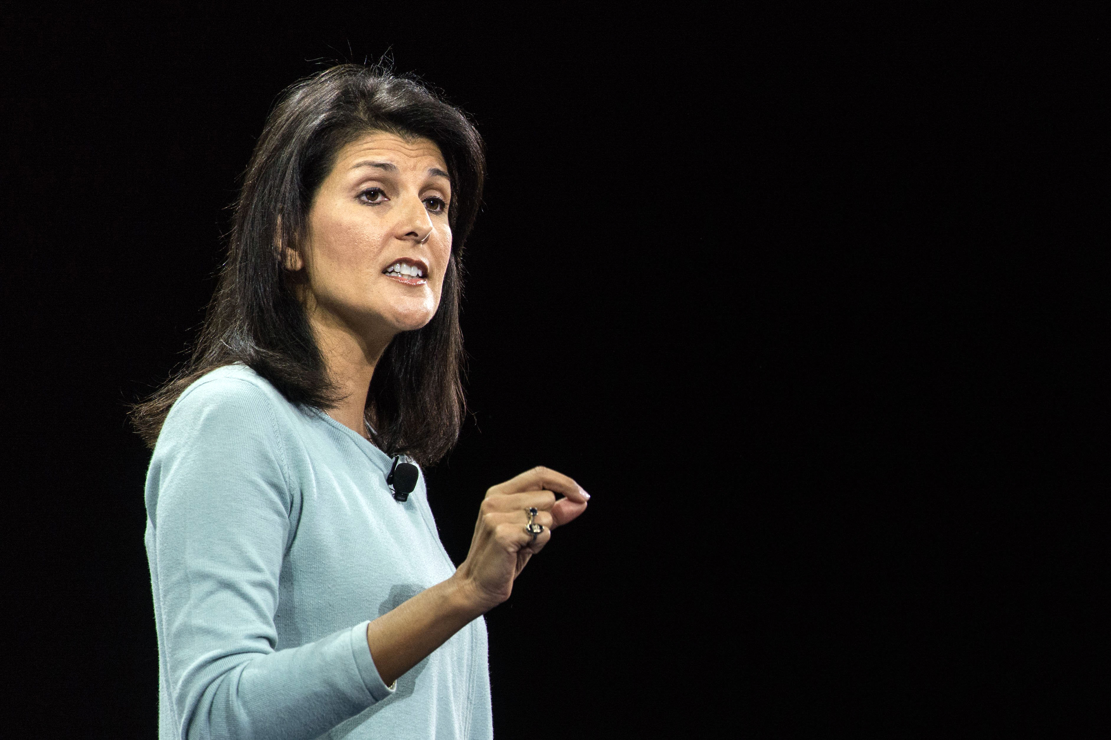 South Carolina Gov. Nikki Haley on Jan. 9, 2016, in Columbia, S.C.