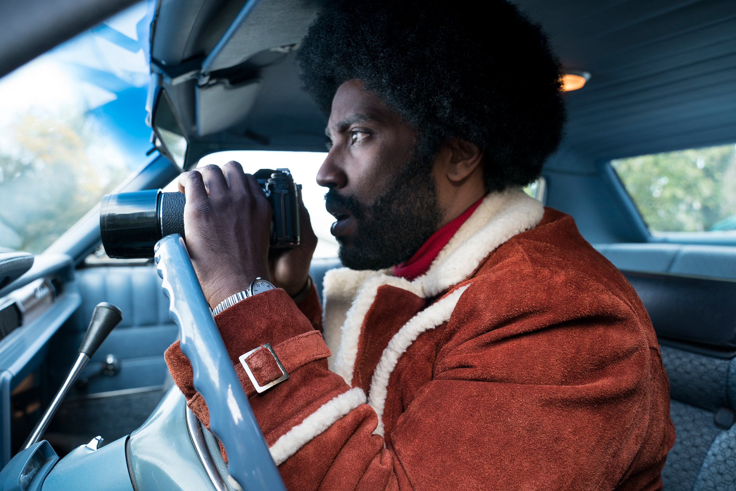 Spike Lee's BlacKkKlansman starring John David Washington