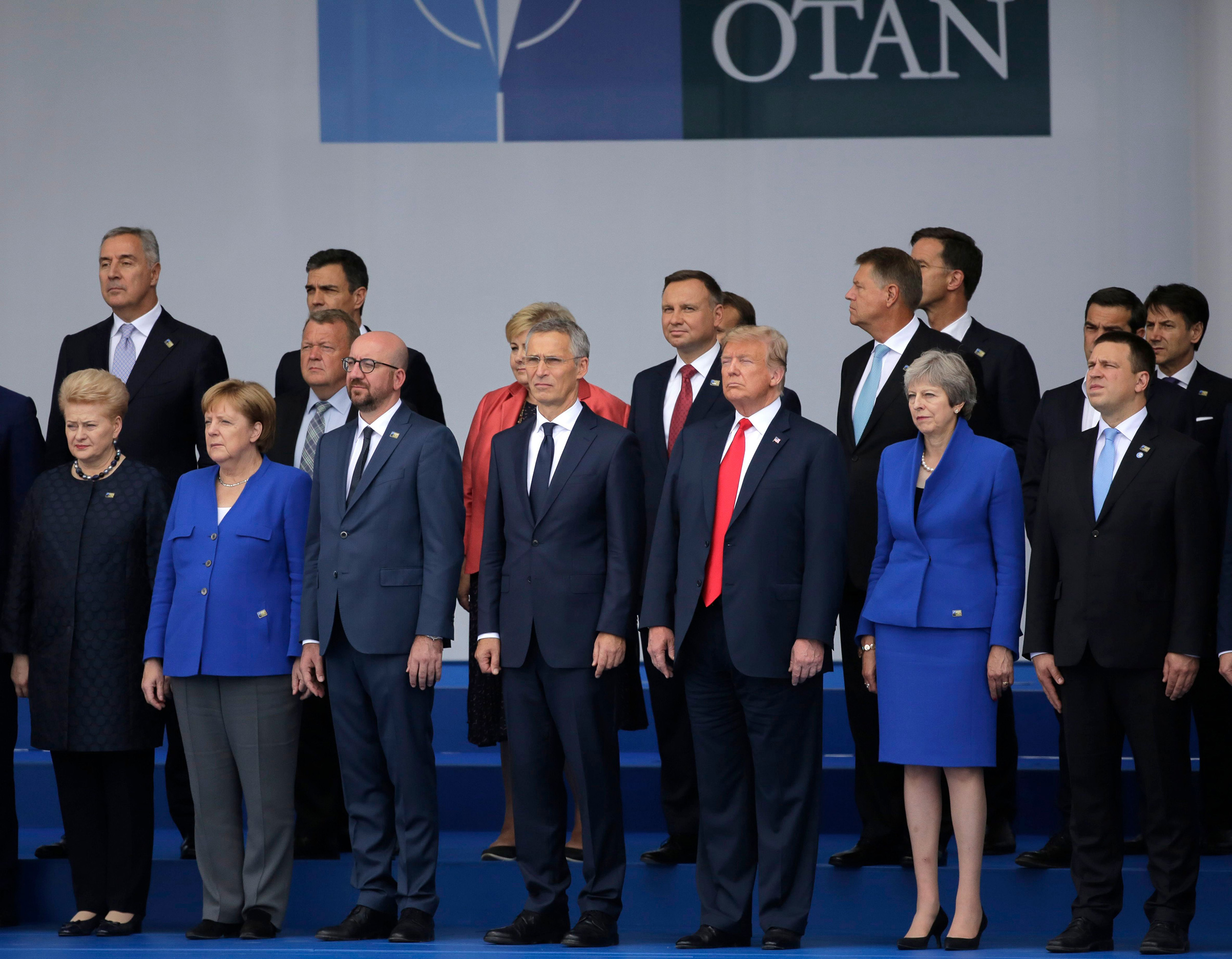 NATO Summit, Brussels, Belgium - 11 Jul 2018