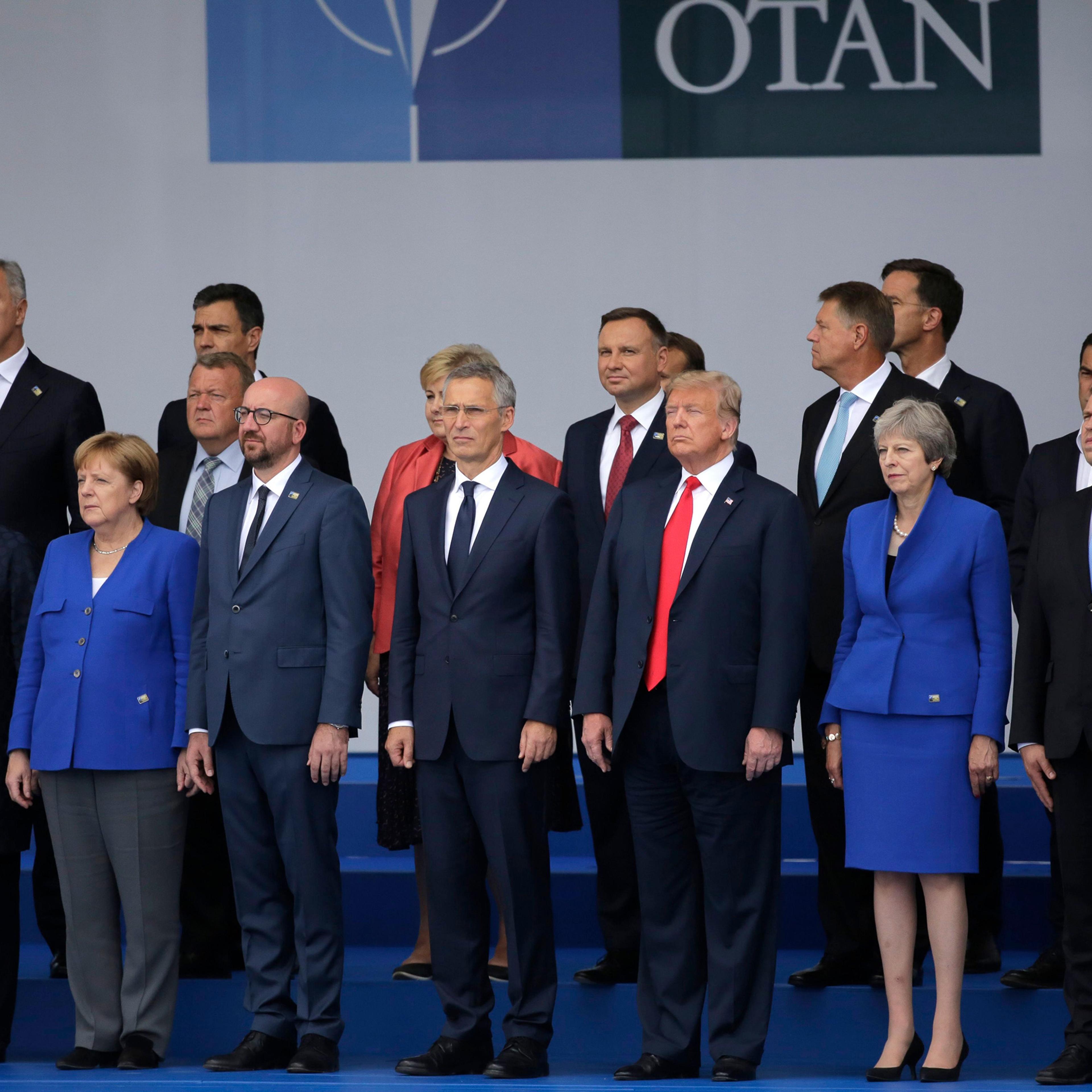 NATO Summit, Brussels, Belgium - 11 Jul 2018