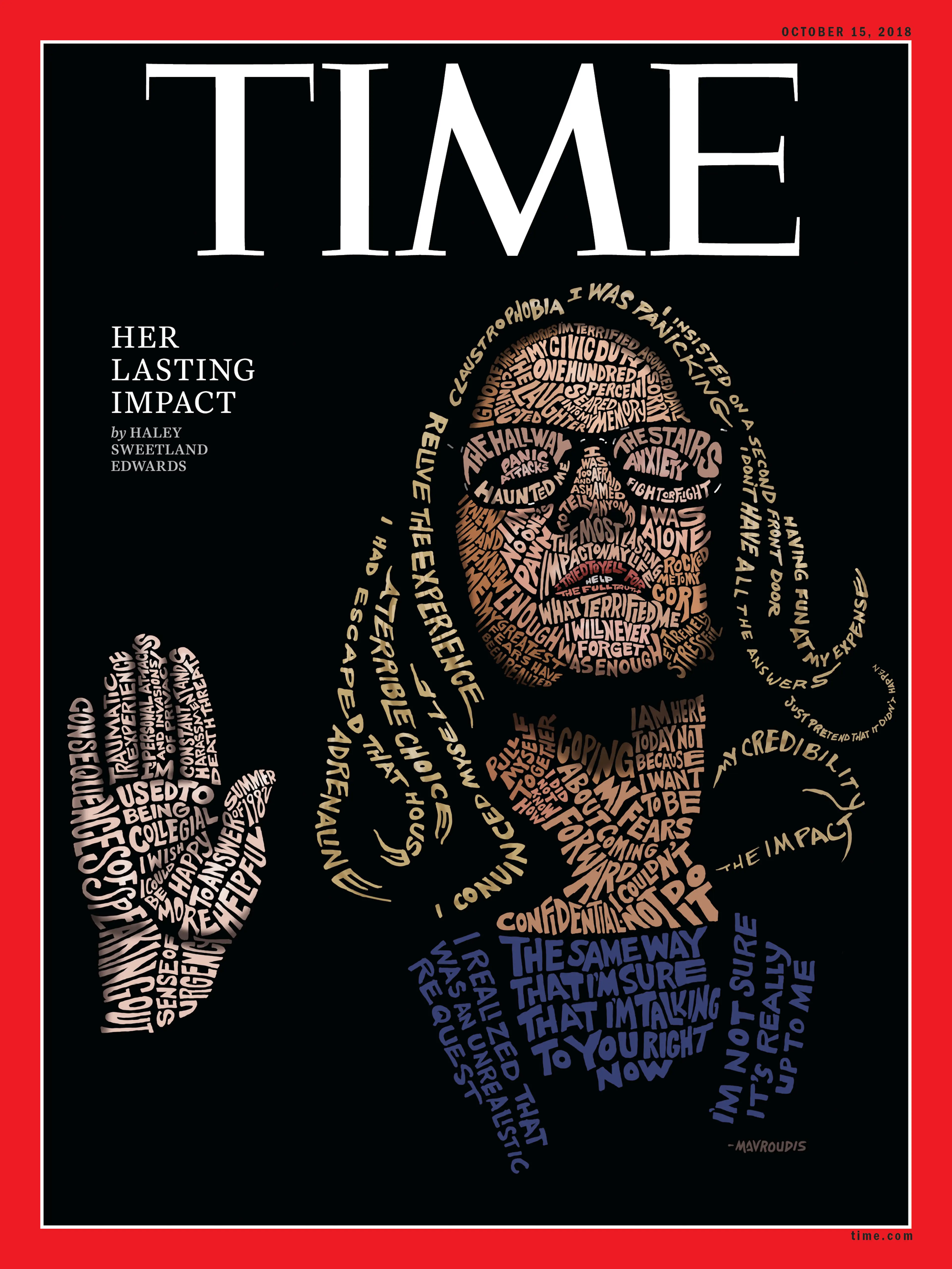 Christine Blasey Ford Time Magazine Cover
