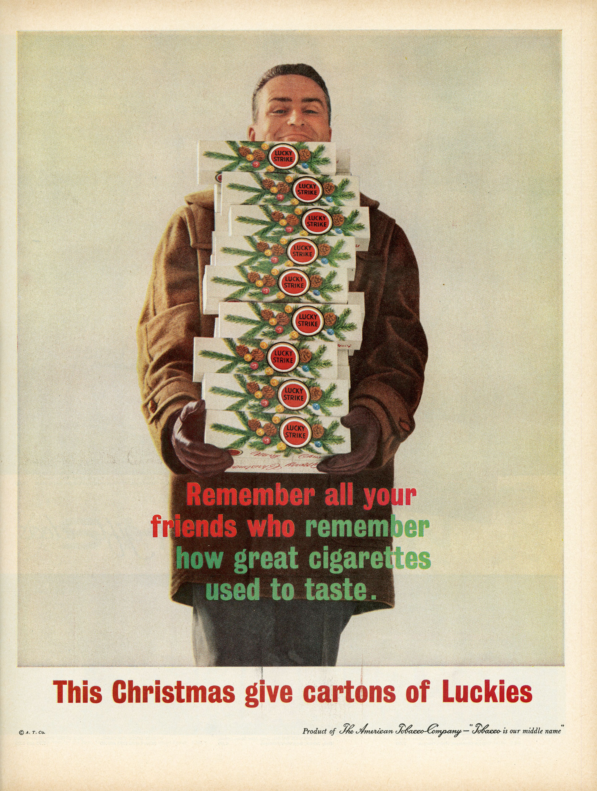 LIFE Magazine Lucky Strike Ad, 1960