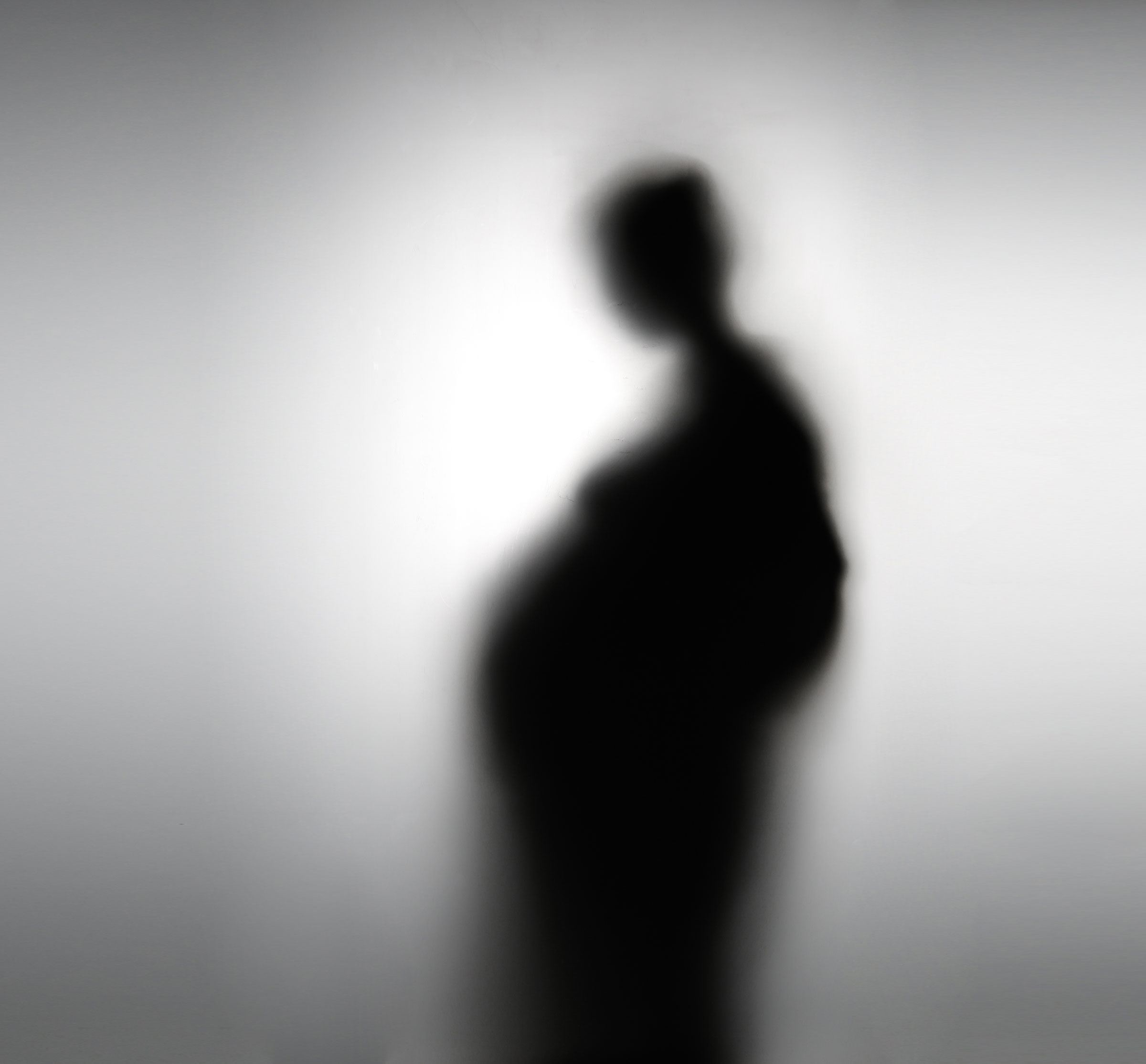 Shadow blur Pregnant women