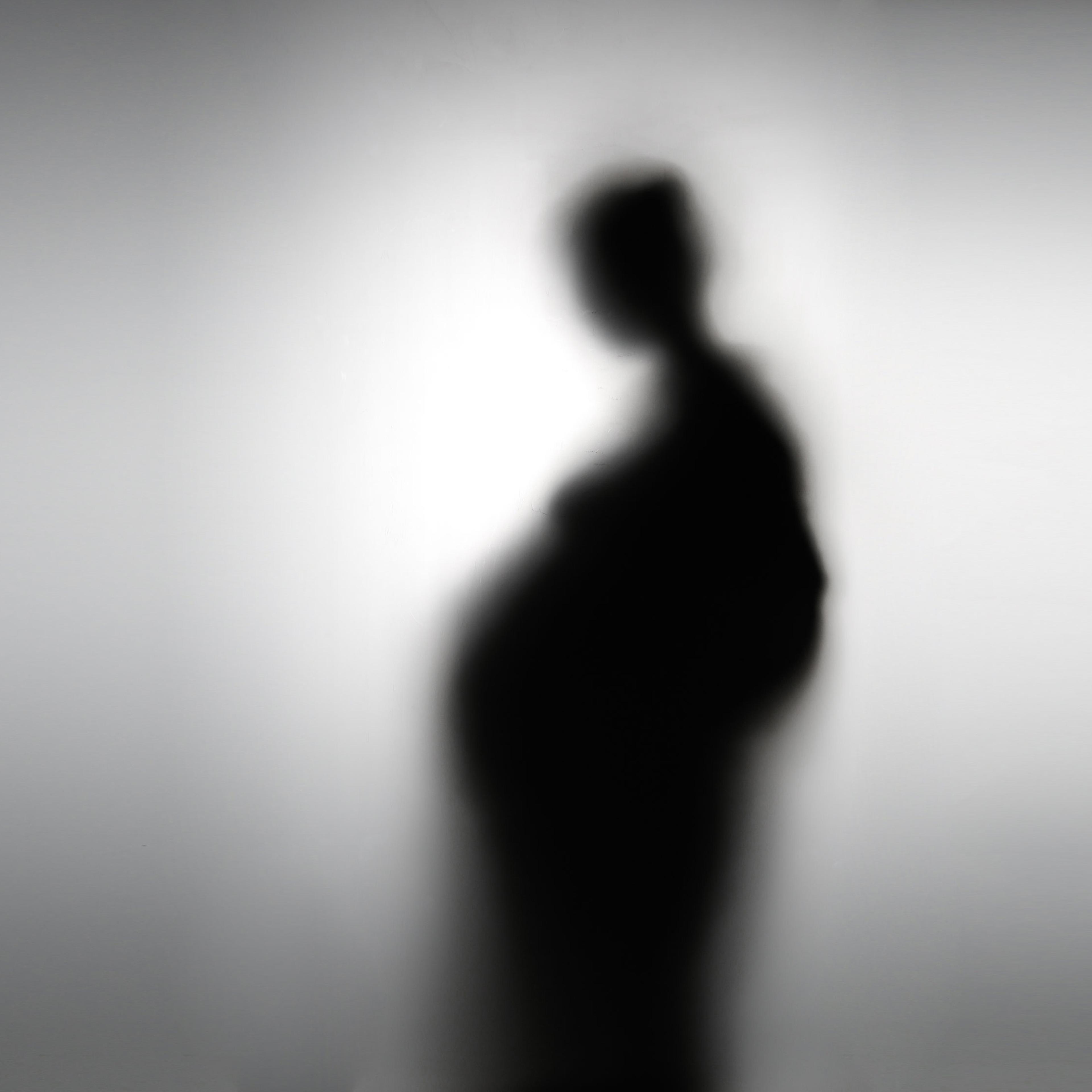 Shadow blur Pregnant women