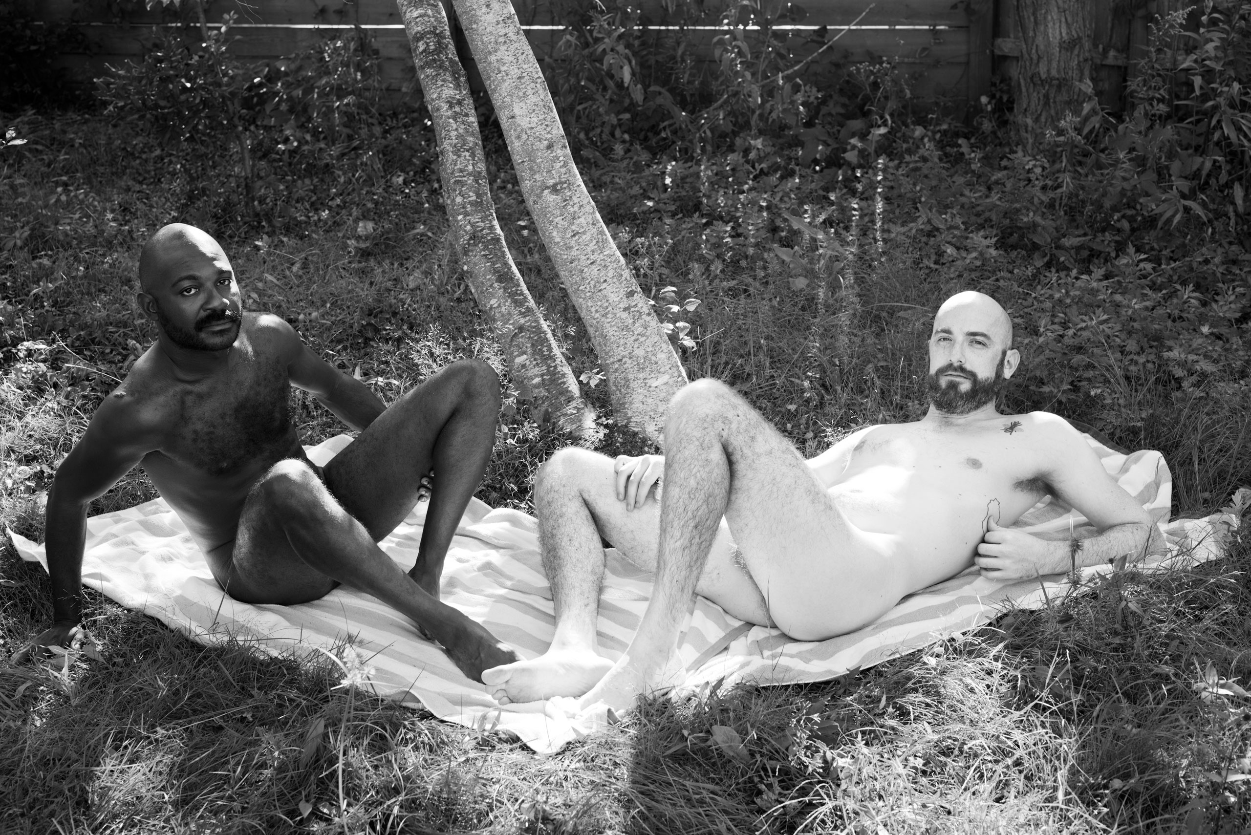 Eddie and Quinn, Fire Island, 2014