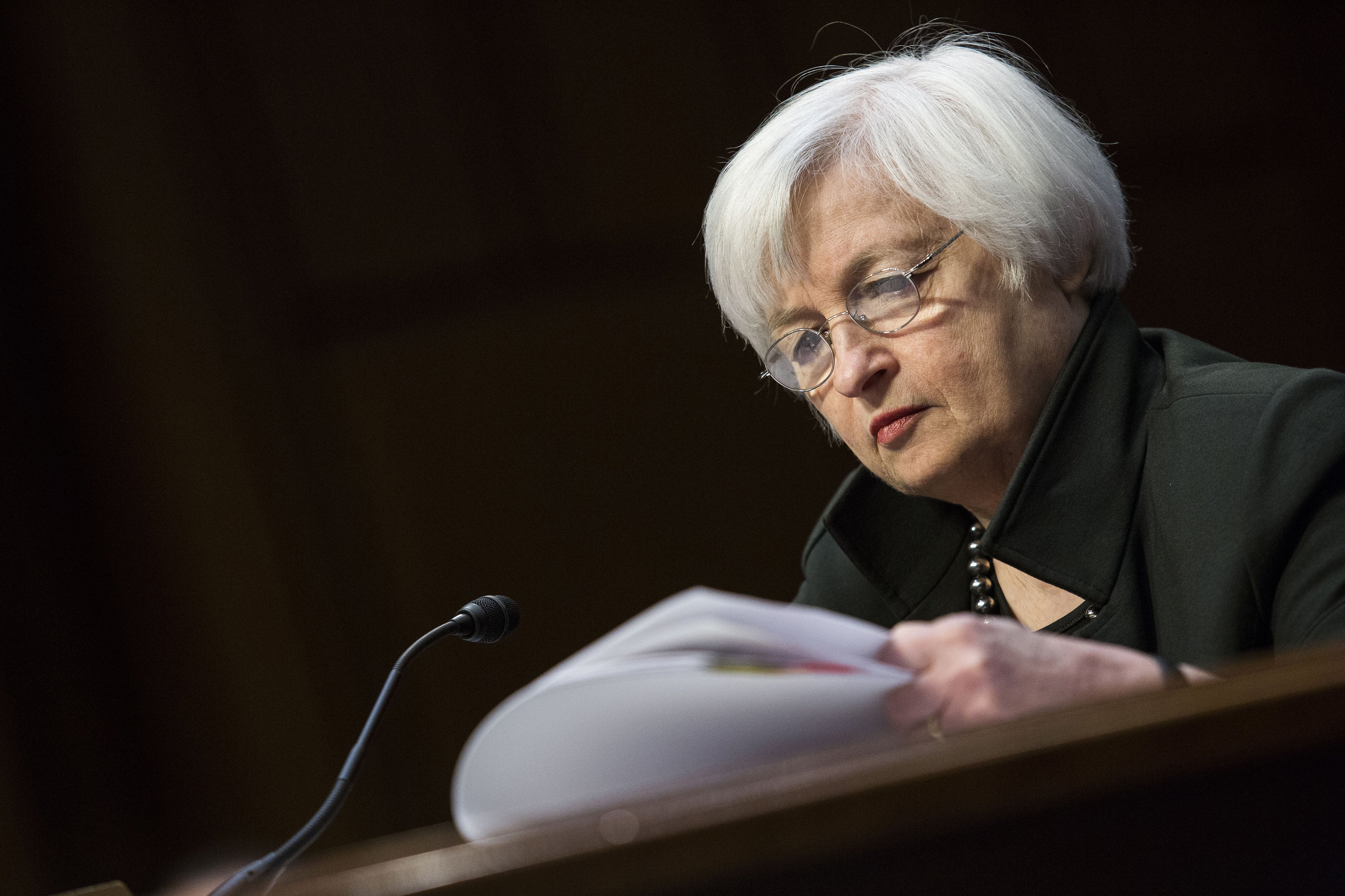 Federal Reserve Chair Janet Yellen Testifies Before The Joint Economic Committee