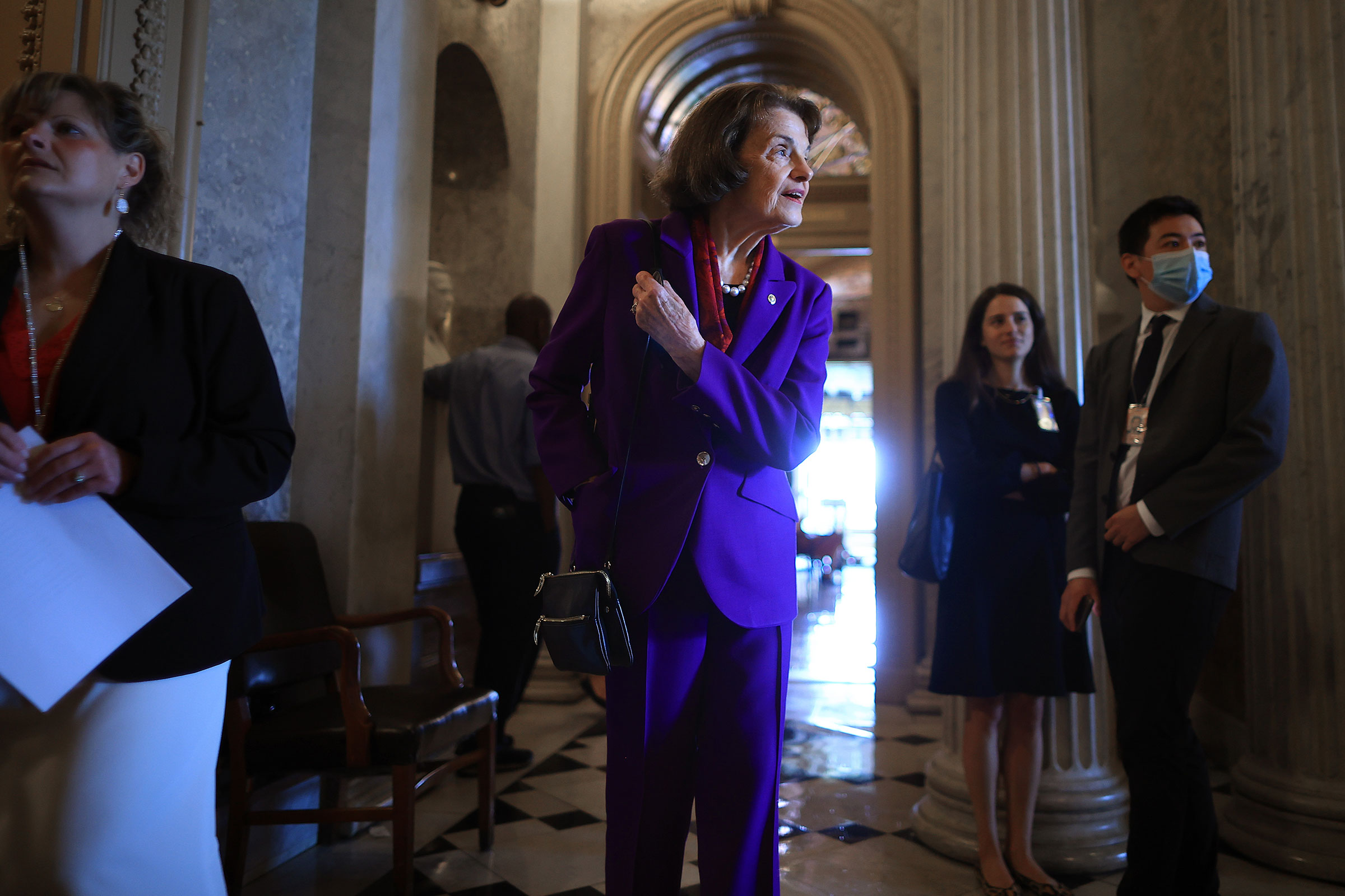 U.S. Senate Negotiates Ahead Of Possible Cloture Vote On Infrastructure Bill