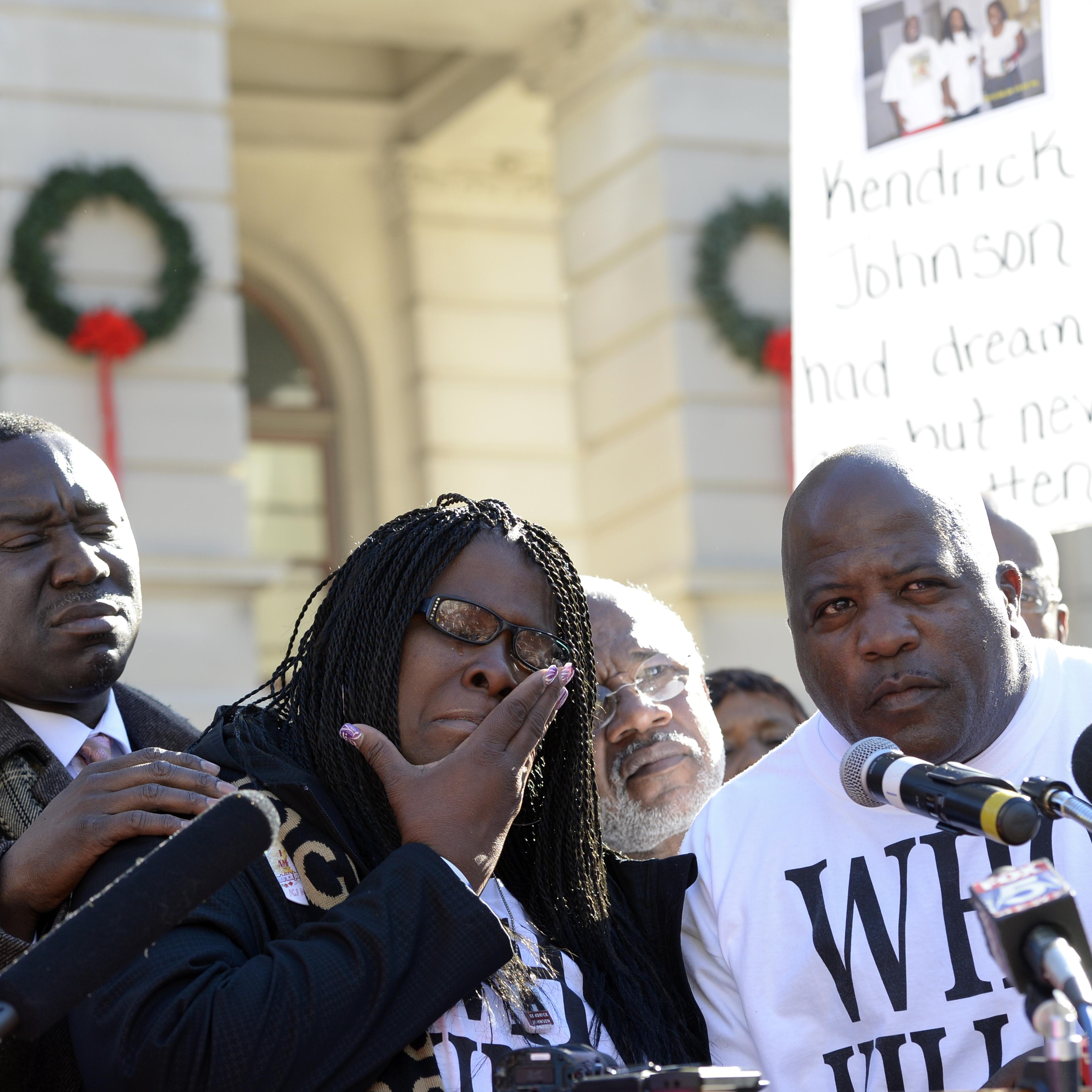 Kendrick Johnson rally in Atlanta, Georgia