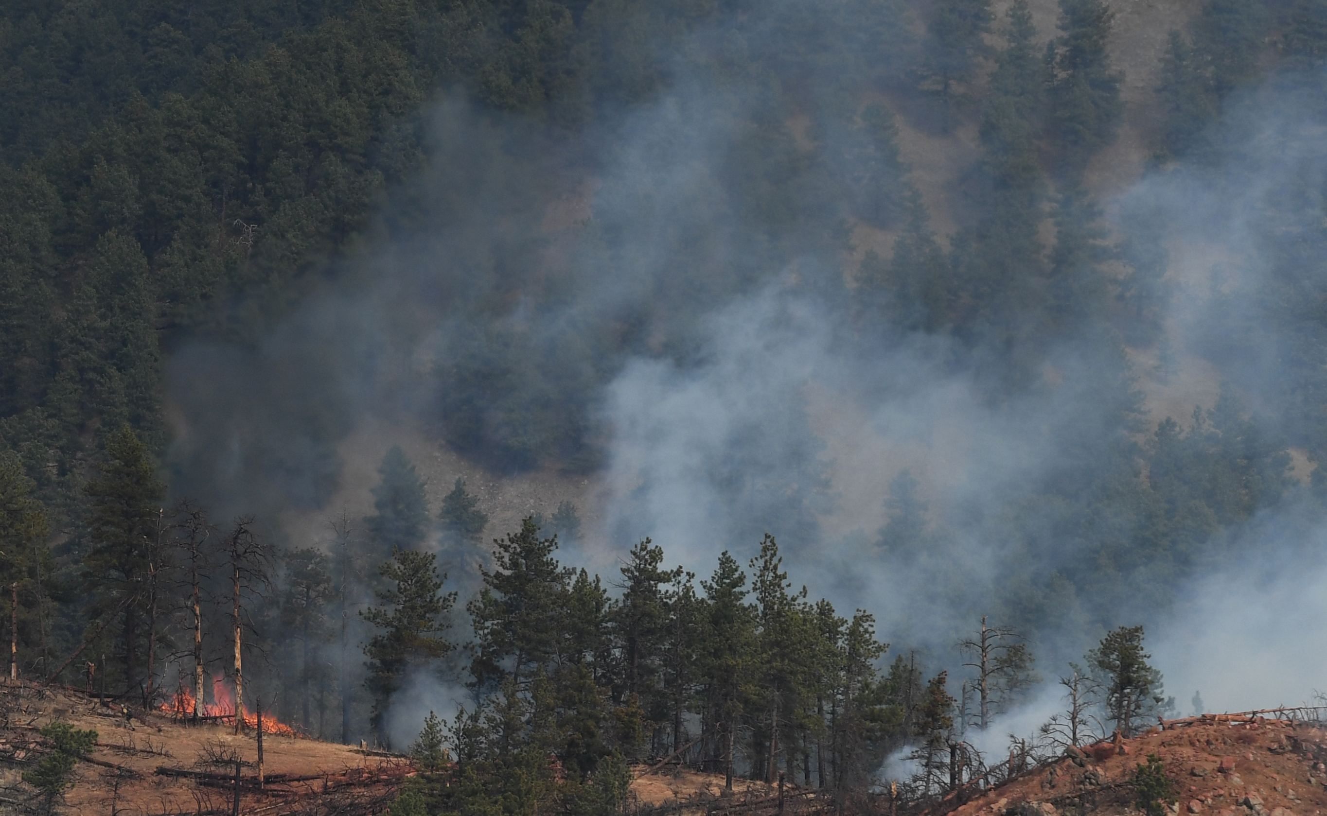Sunshine Canyon Boulder wildfire