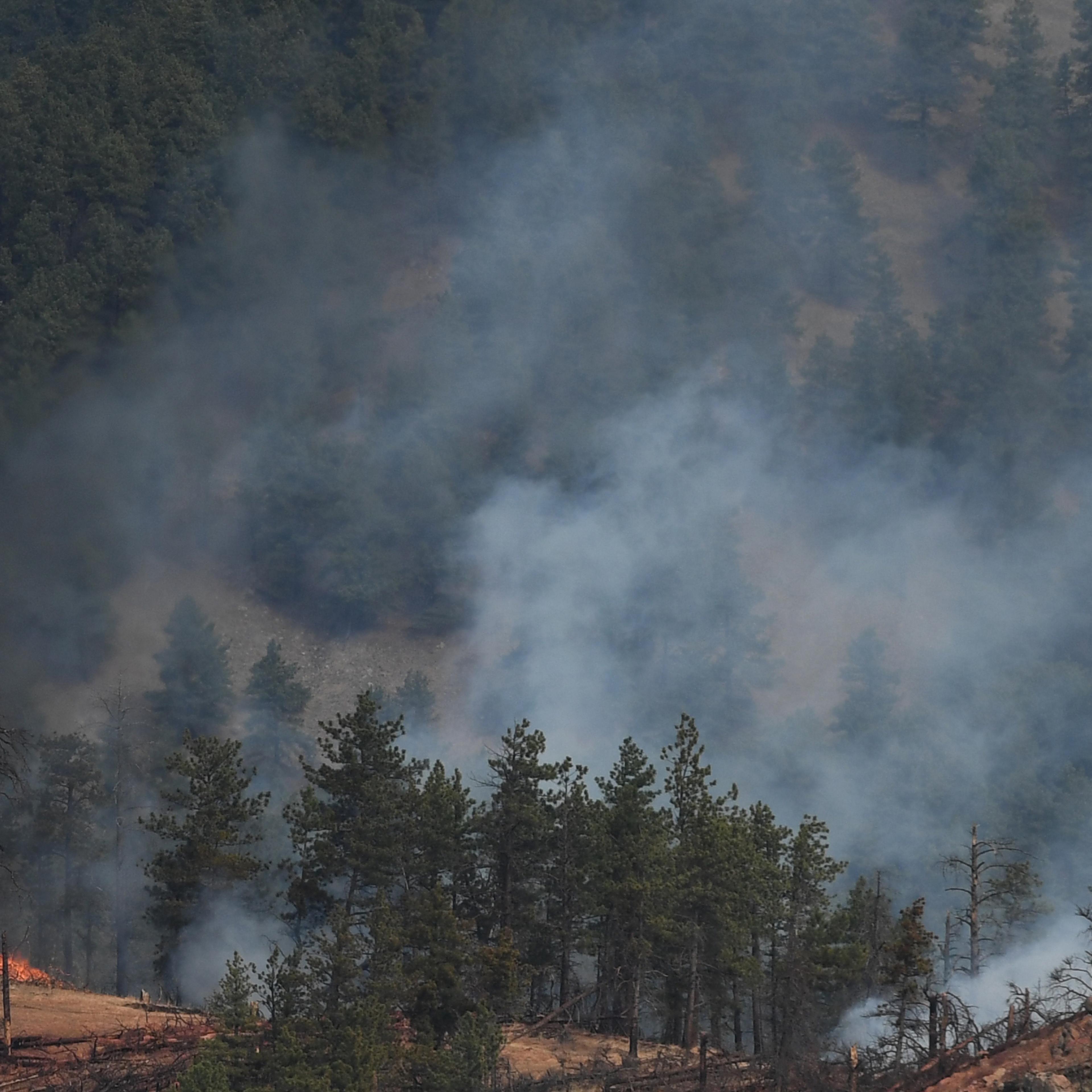Sunshine Canyon Boulder wildfire