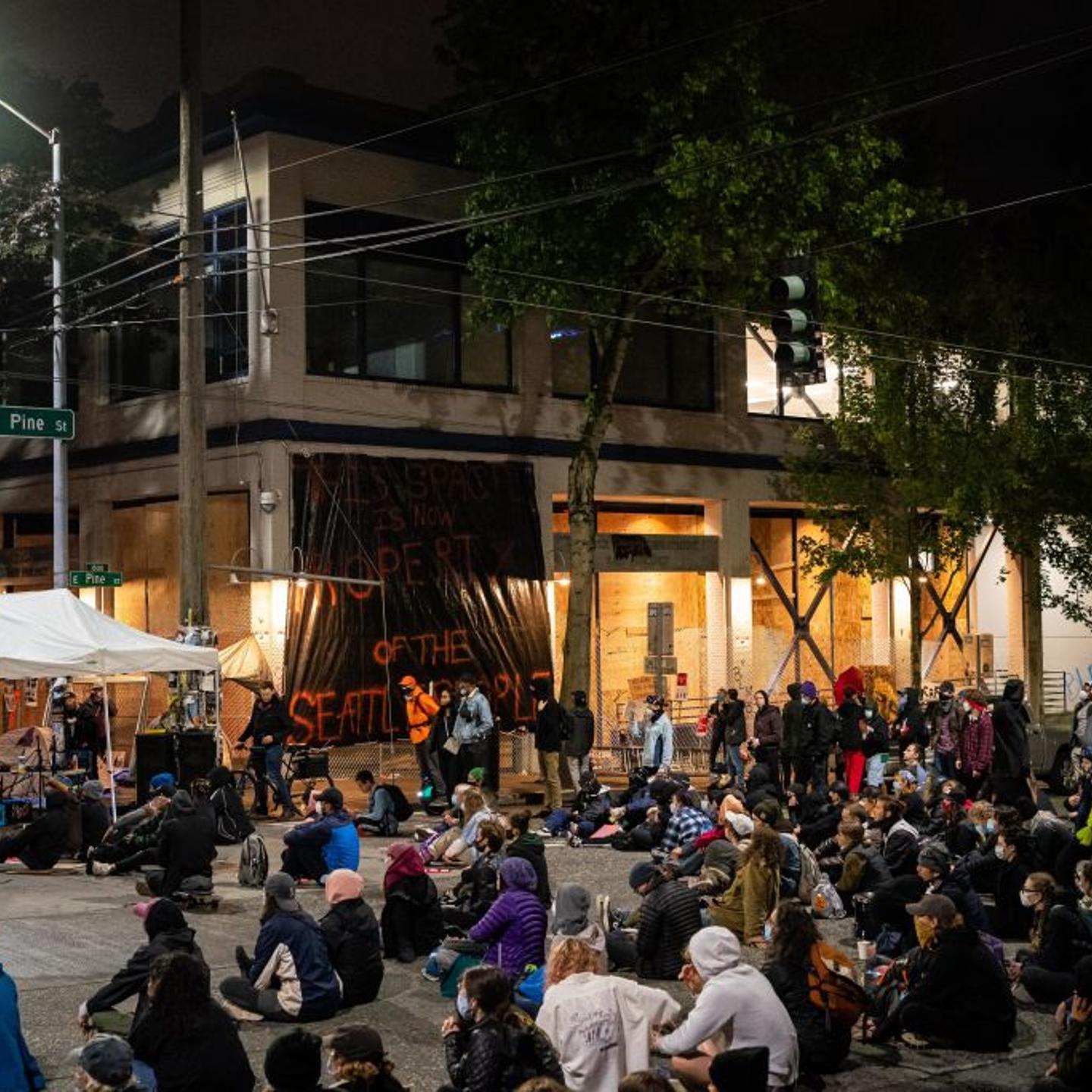 Protests In Seattle Continue As City Council Considers Defunding Police