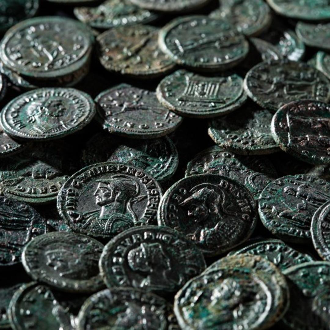 Coins dating from the 3rd century