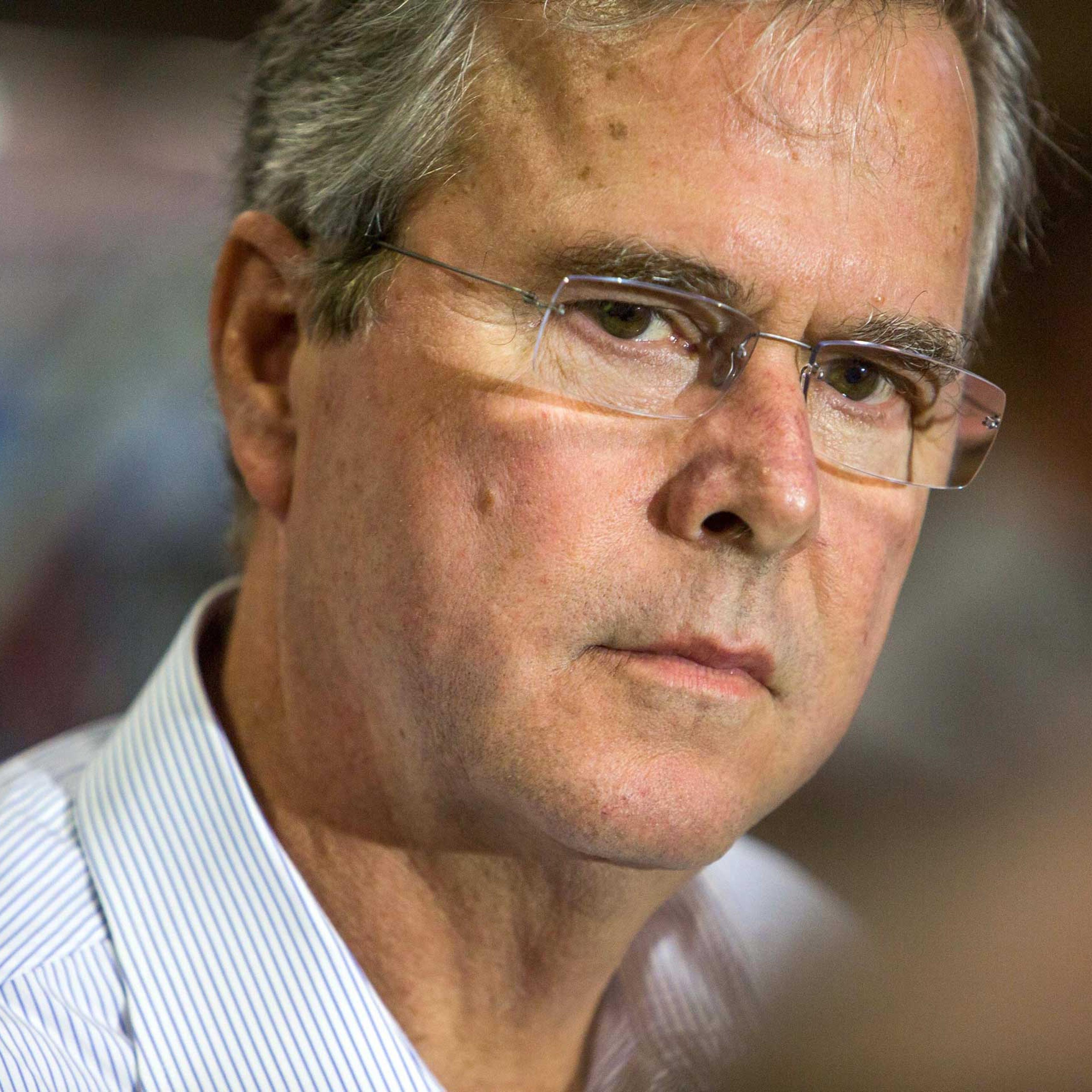 Former Florida Governor Jeb Bush speaks at a town hall meeting in Tempe, Ariz. on May 14, 2015.