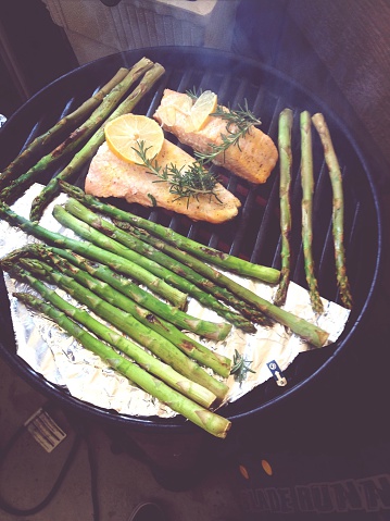 grilling-vegetable-chicken