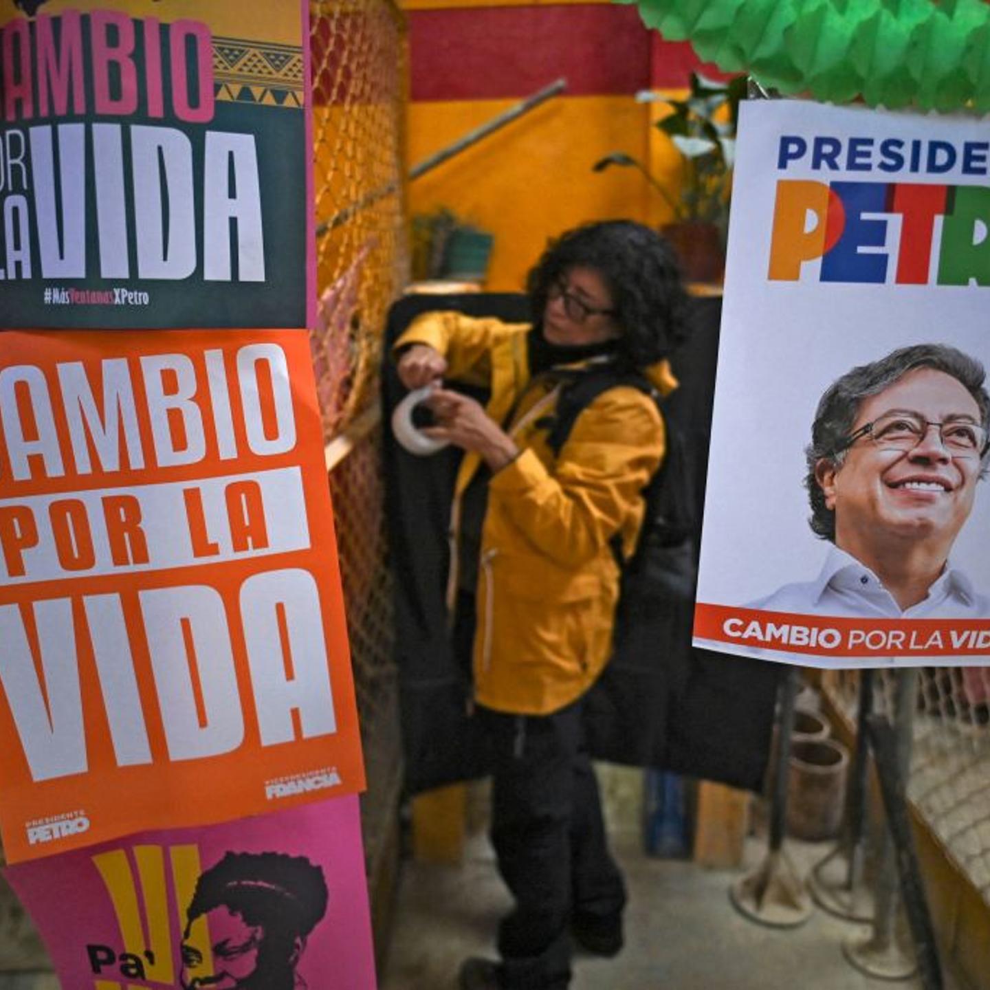COLOMBIA-ELECTION-RUNOFF-PETRO-SUPPORTERS