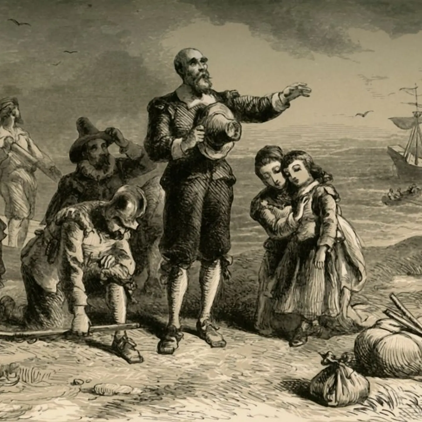 Landing Of The Pilgrims