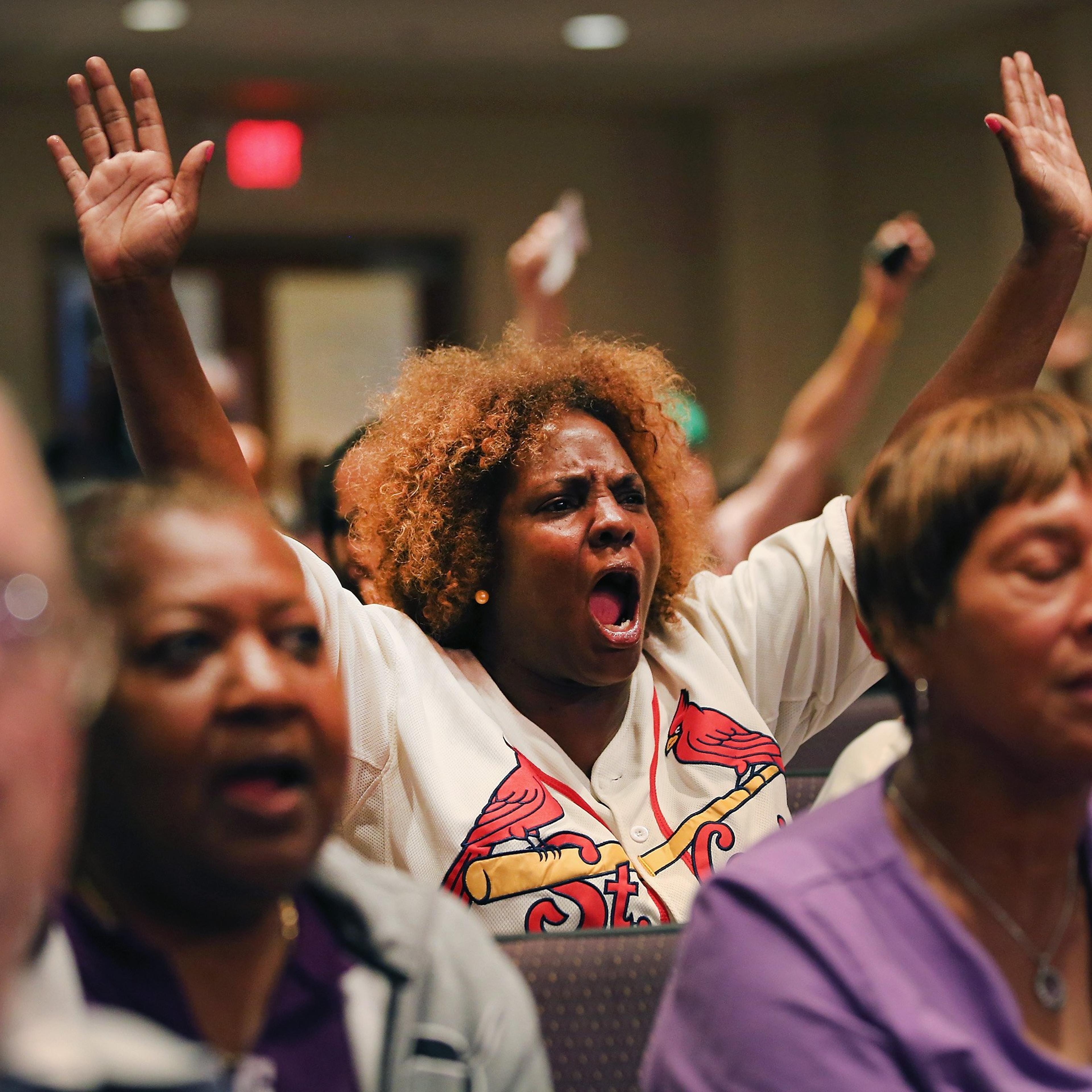 Ferguson City Council Holds First Meeting Since Police Shooting Death Of Michael Brown