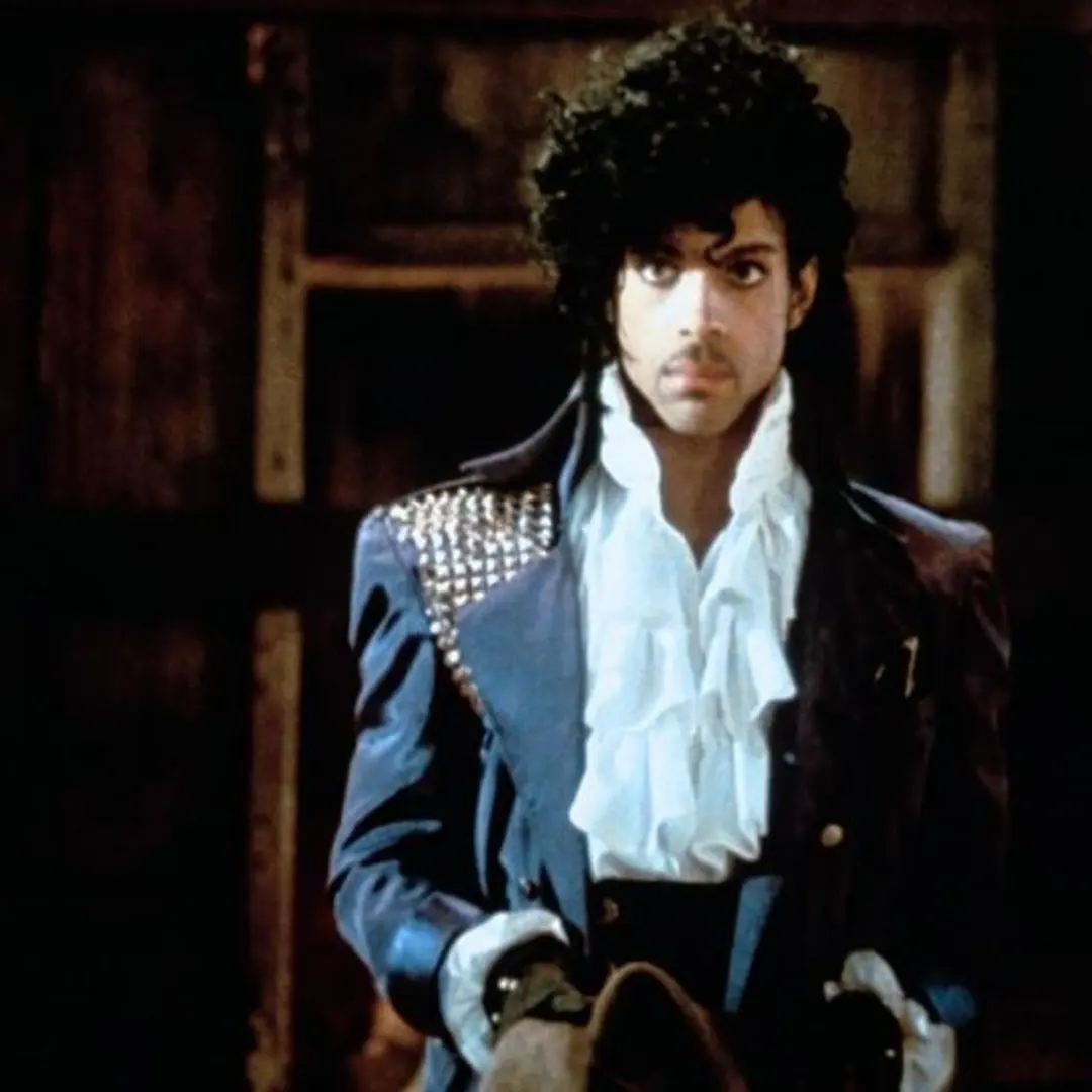 Prince as The Kid in Purple Rain, 1984.