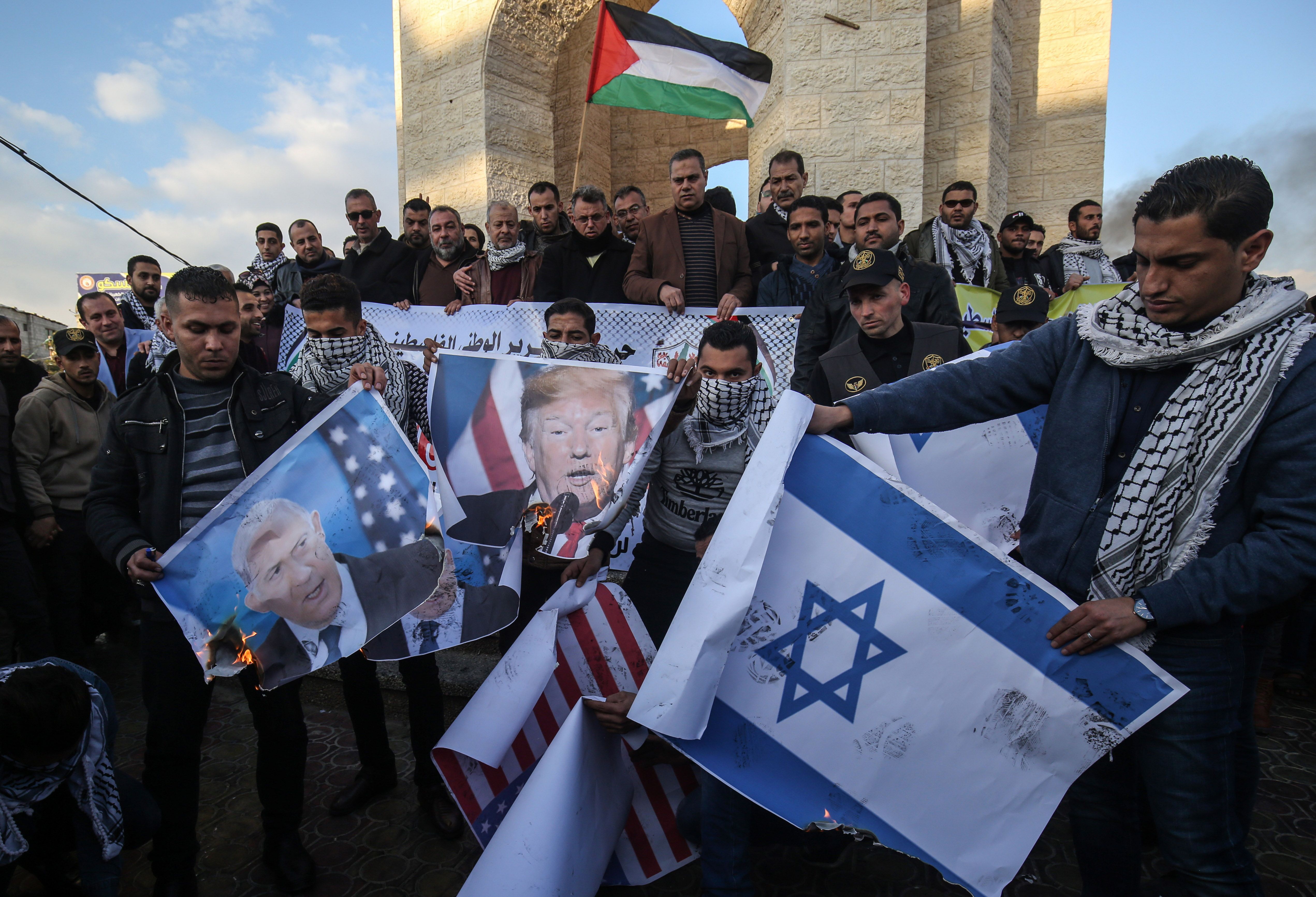 PALESTINIAN-ISRAEL-US-CONFLICT-GAZA
