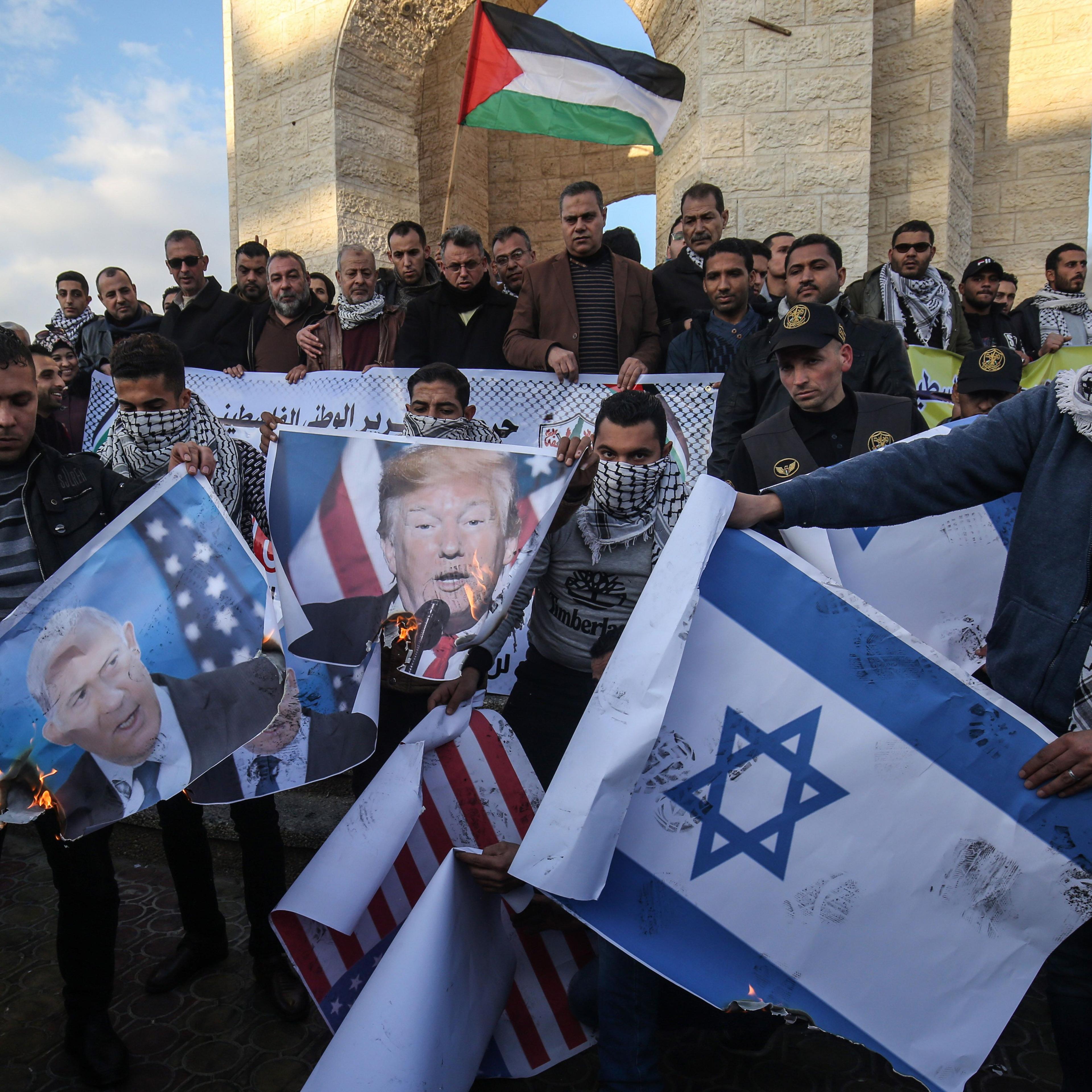 PALESTINIAN-ISRAEL-US-CONFLICT-GAZA