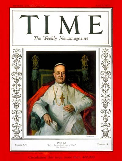 See Pope Francis and Every Pope Ever on the Cover of TIME