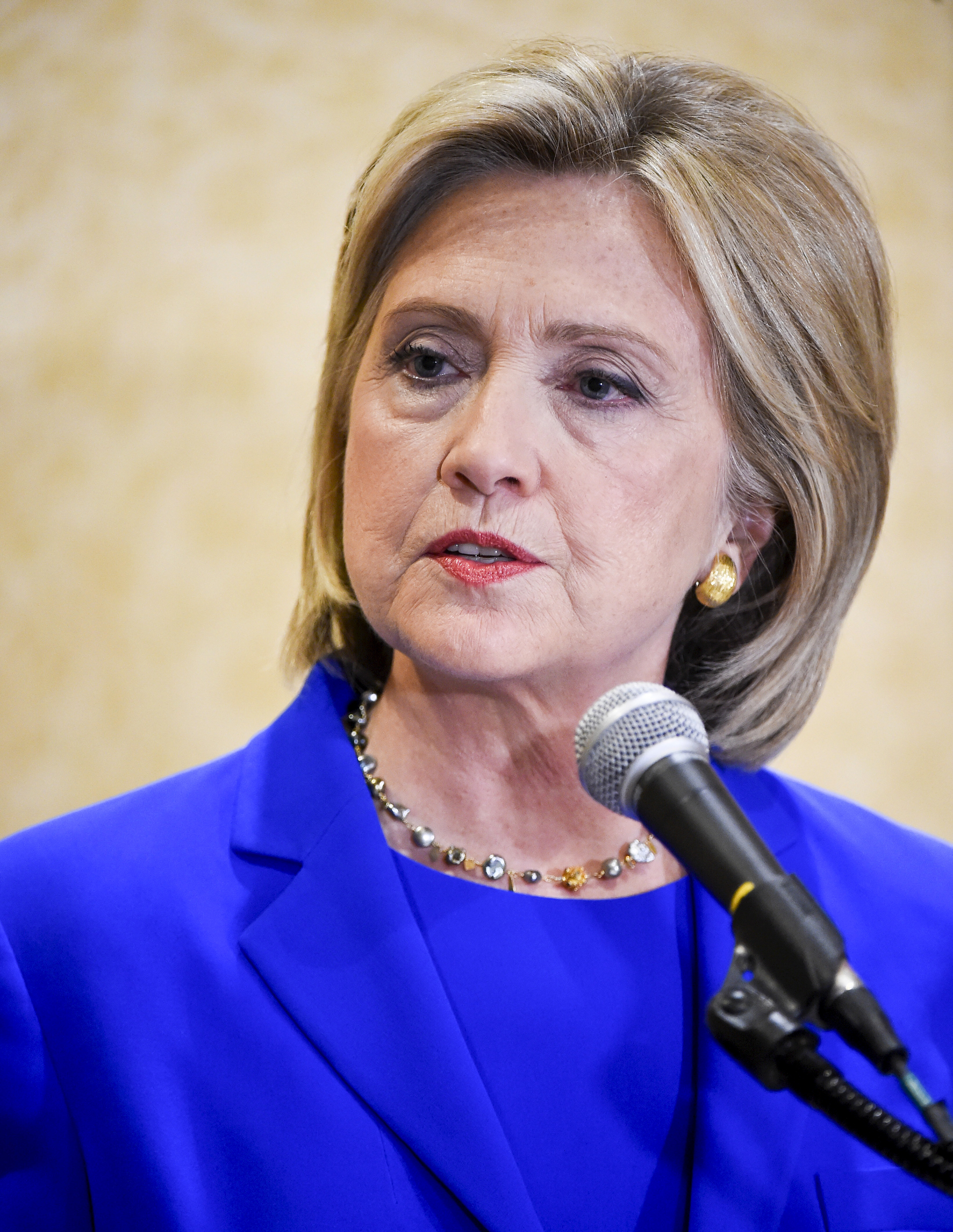 Democratic presidential candidate hillary Clinton