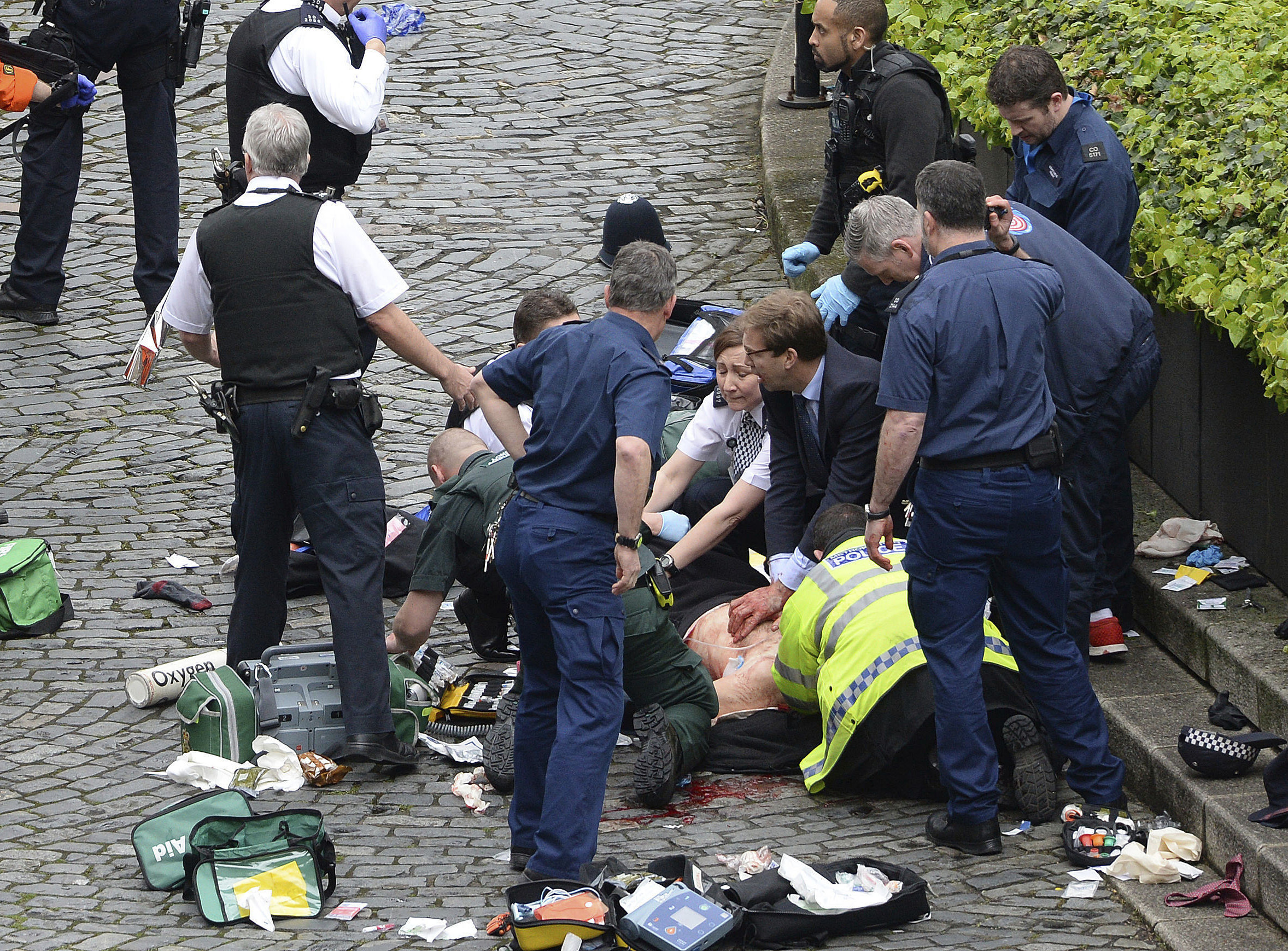 Britain Parliament Incident