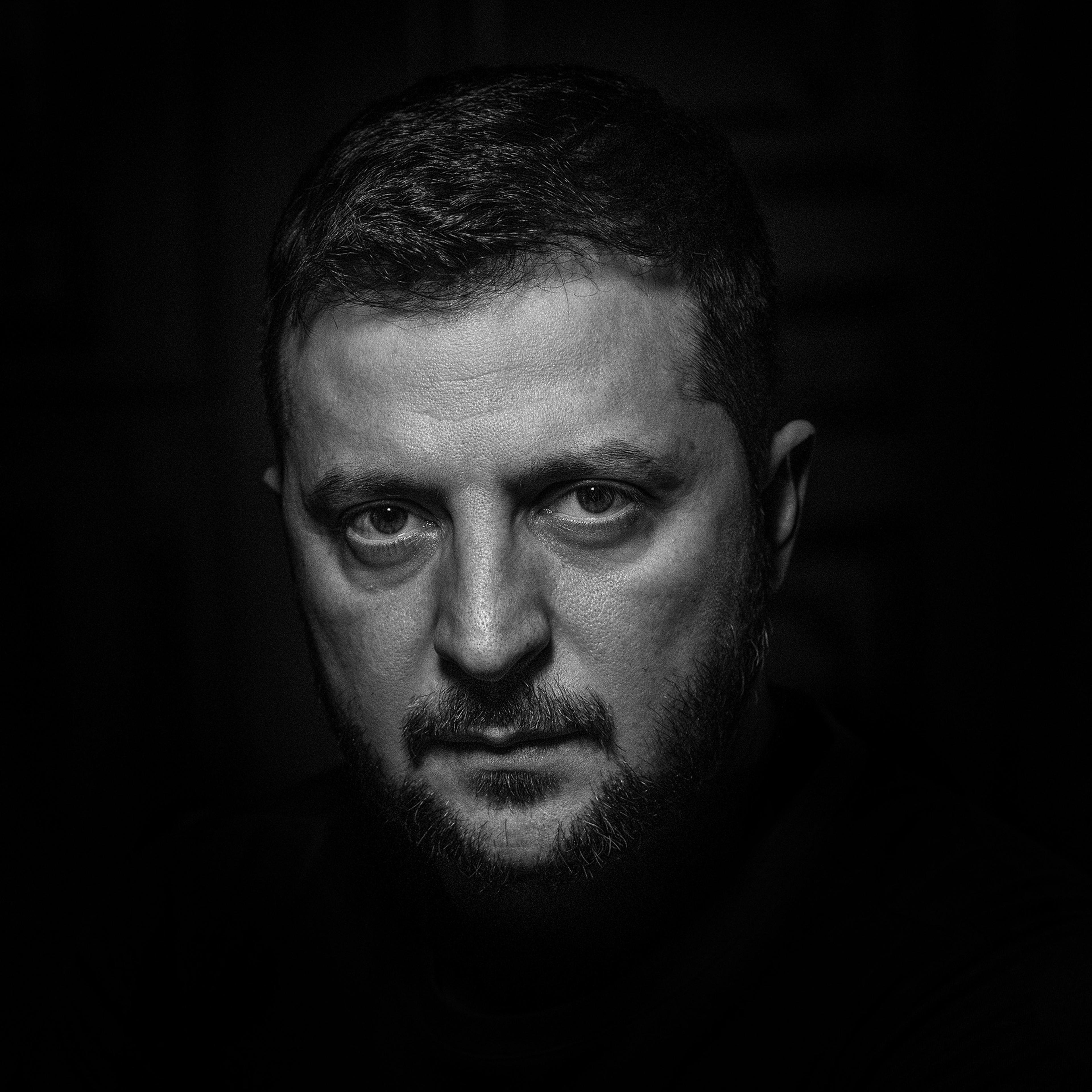 Ukrainian President Volodymyr Zelensky photographed in Kyiv on April 19