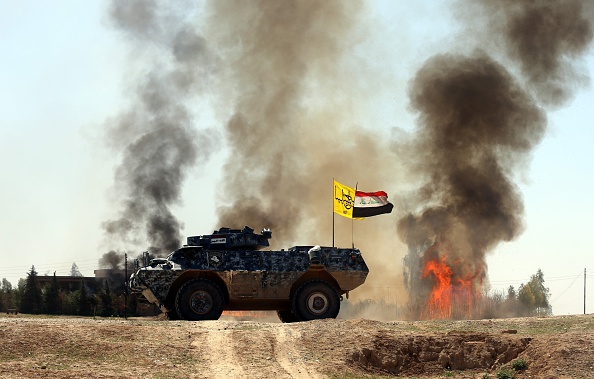 Operation against Daesh militants in Iraq's Tikrit