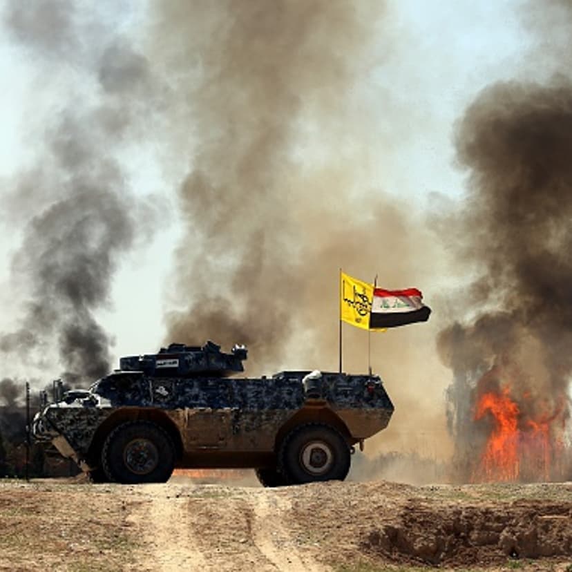Operation against Daesh militants in Iraq's Tikrit