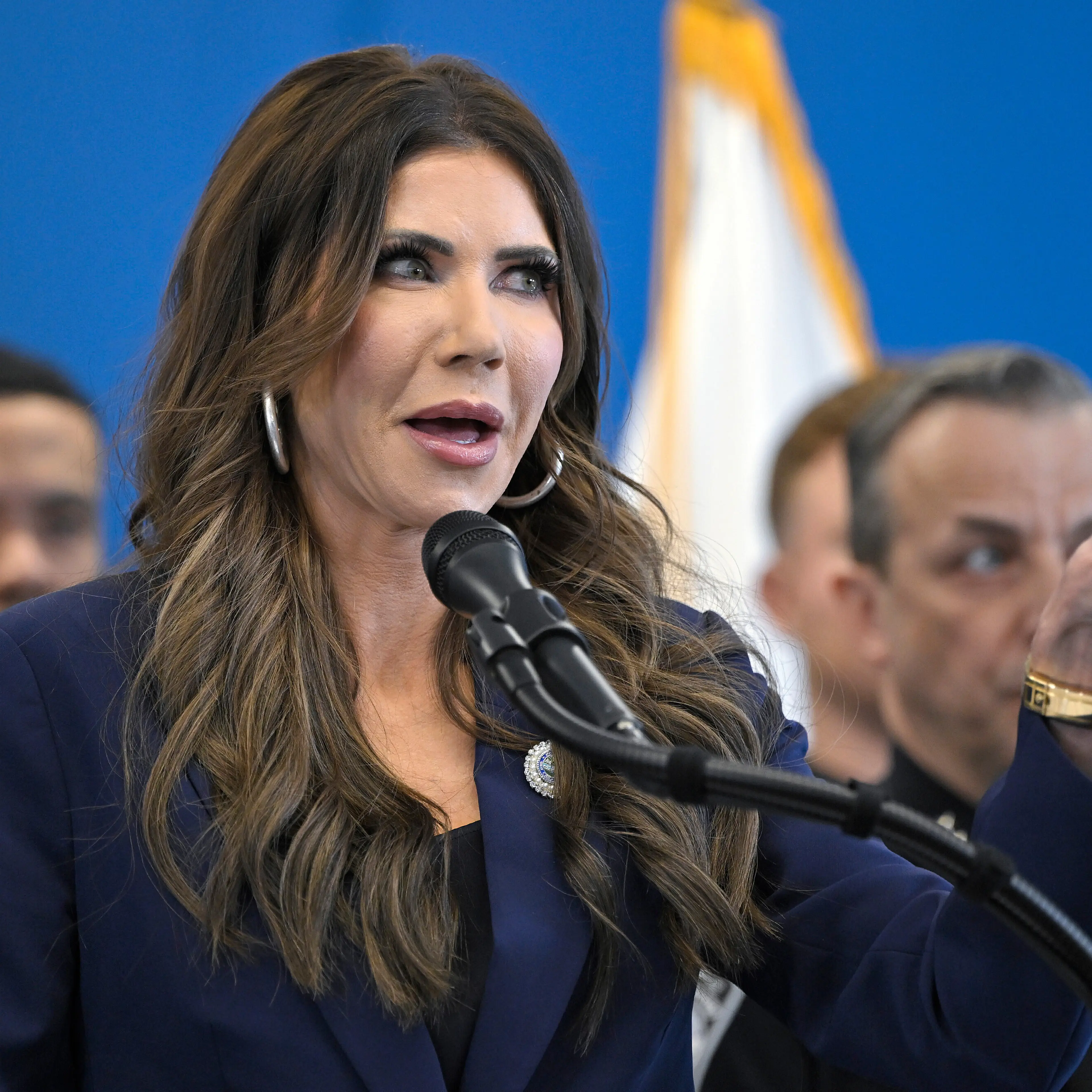 NY: DHS Secretary Kristi Noem Press Conference On Immigratio