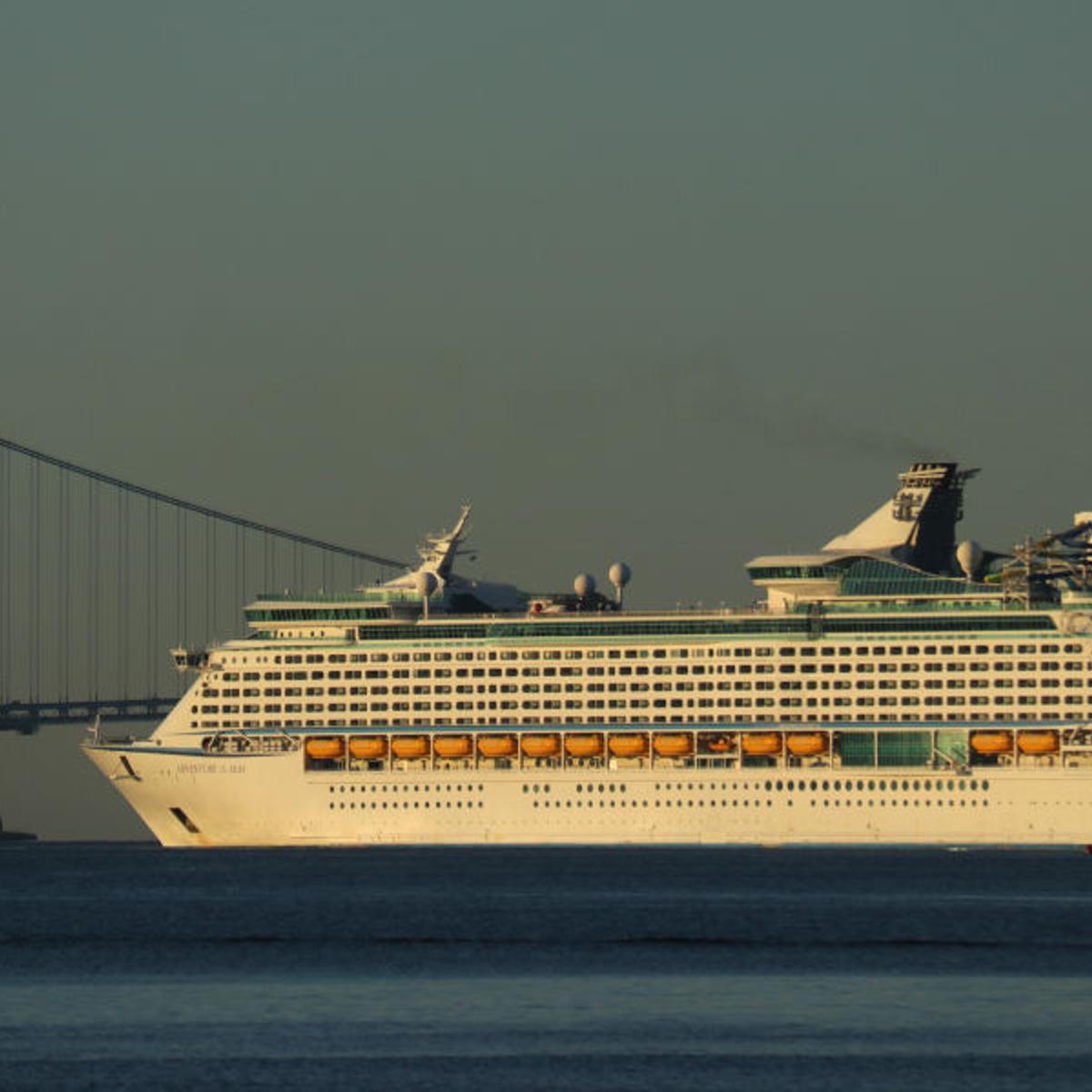 Anthem of the Seas Cruise Ship Arrives in Port