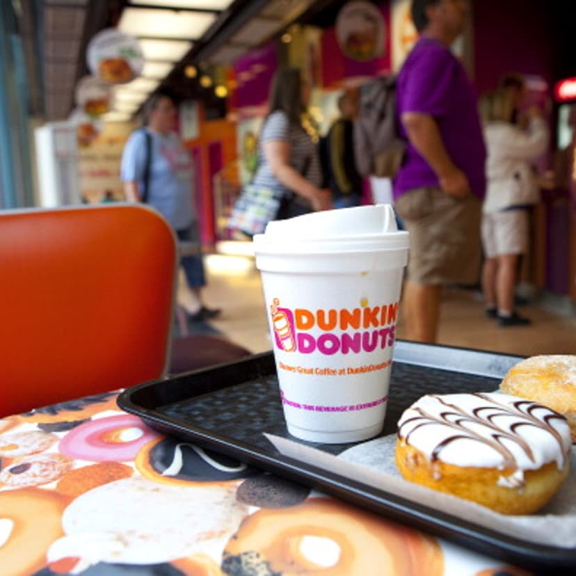 Inside A Dunkin' Donuts Store As Group Plans German Expansion