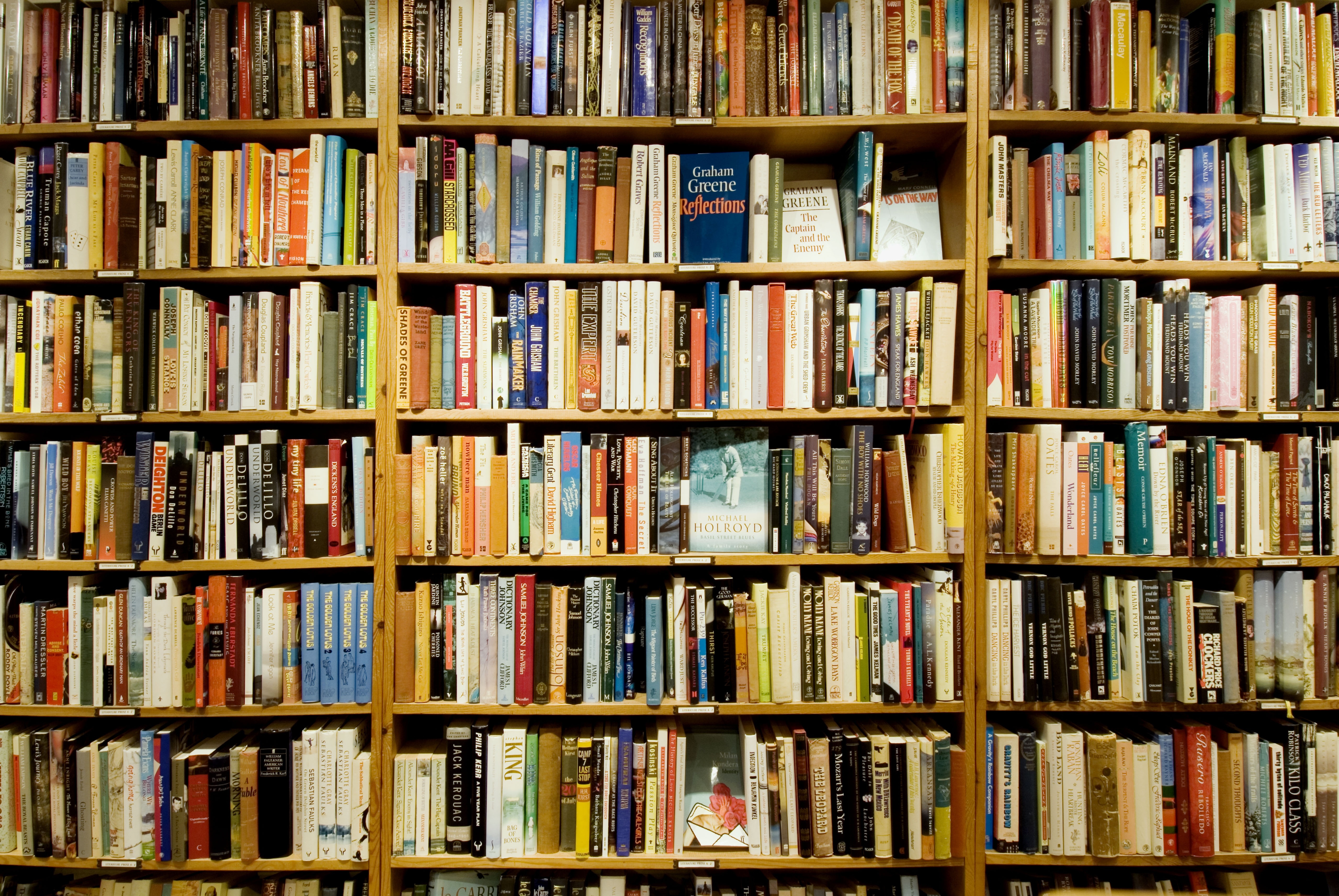 bookshelves