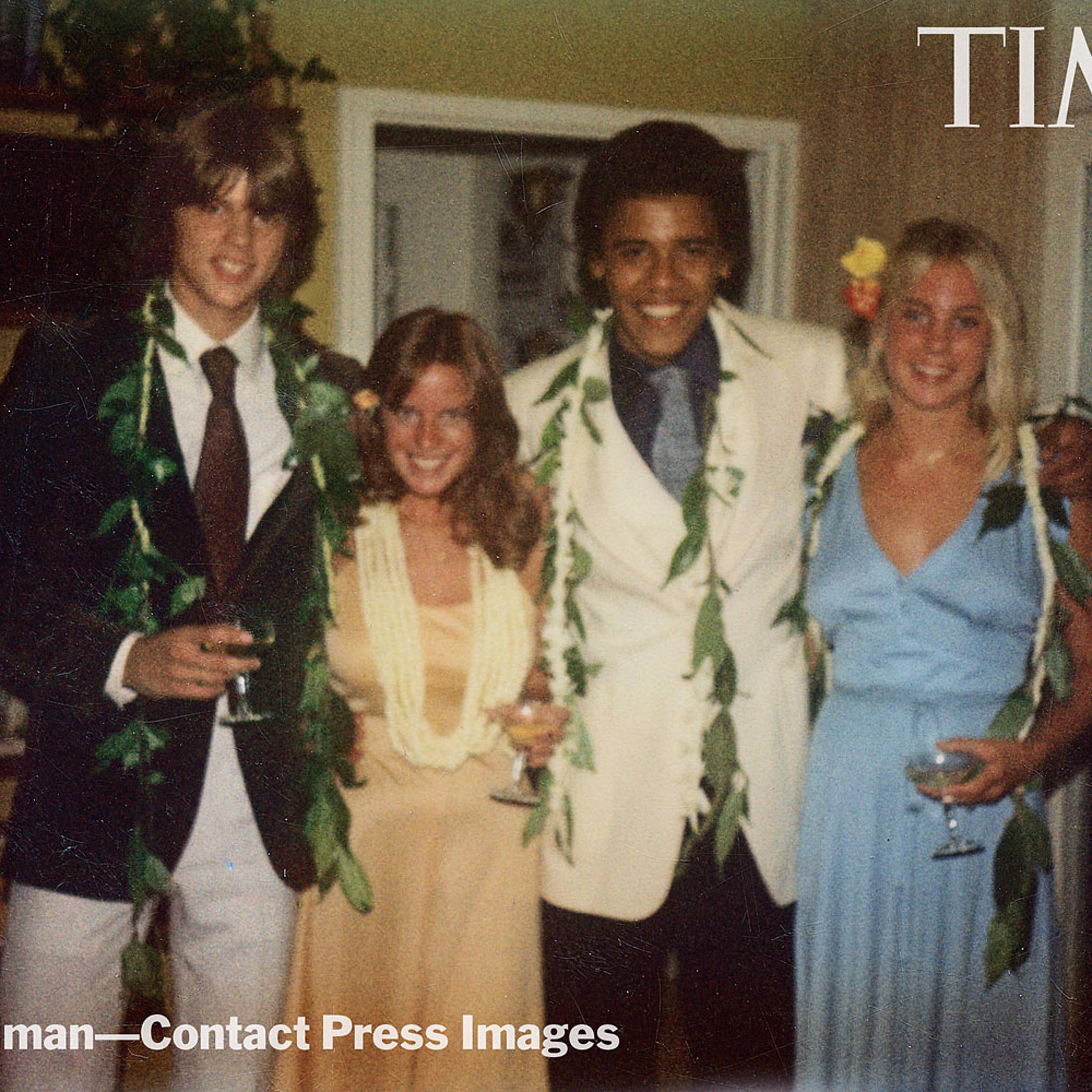 Barack Obama in an exclusive prom photo.