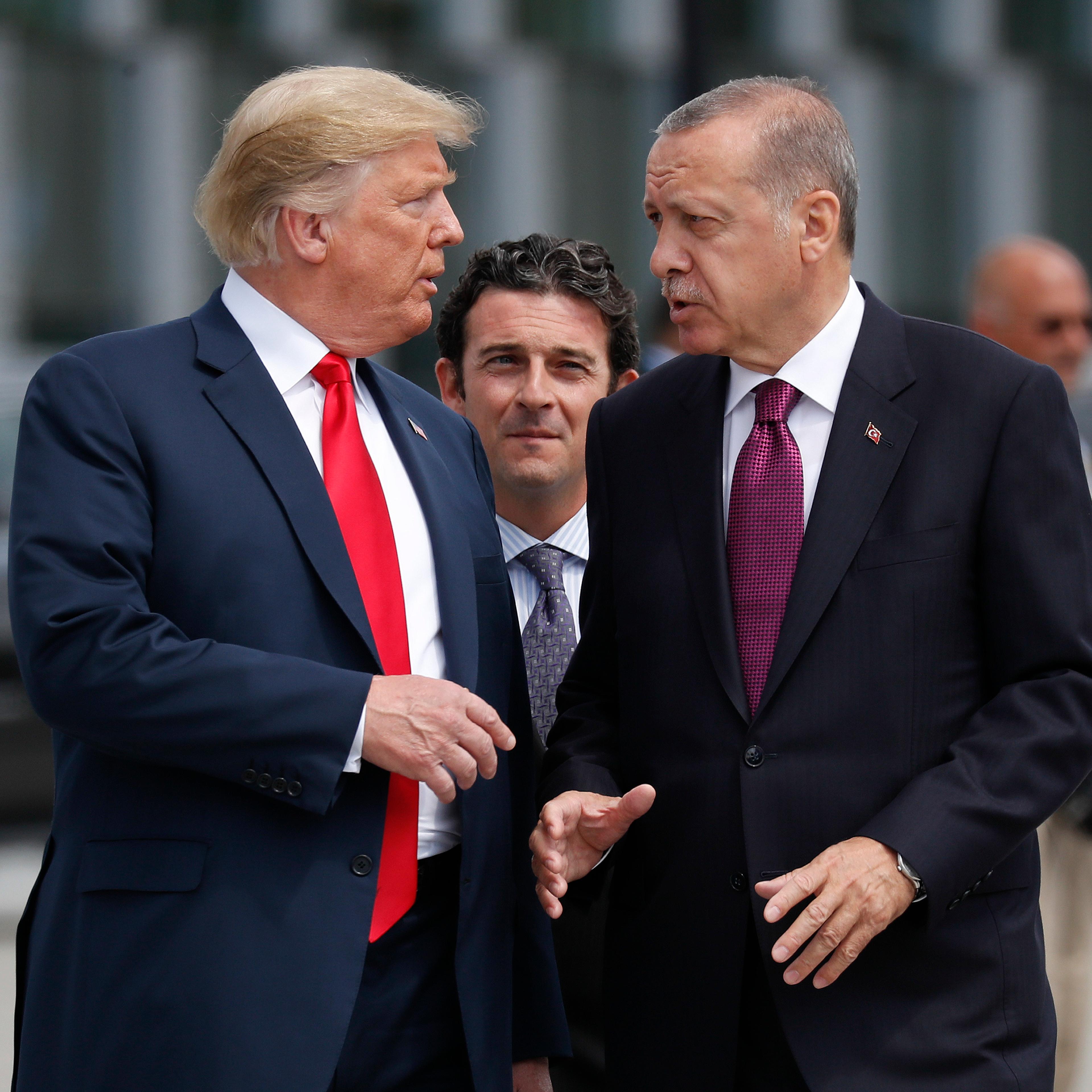 Donald Trump, Recep Tayyip Erdogan