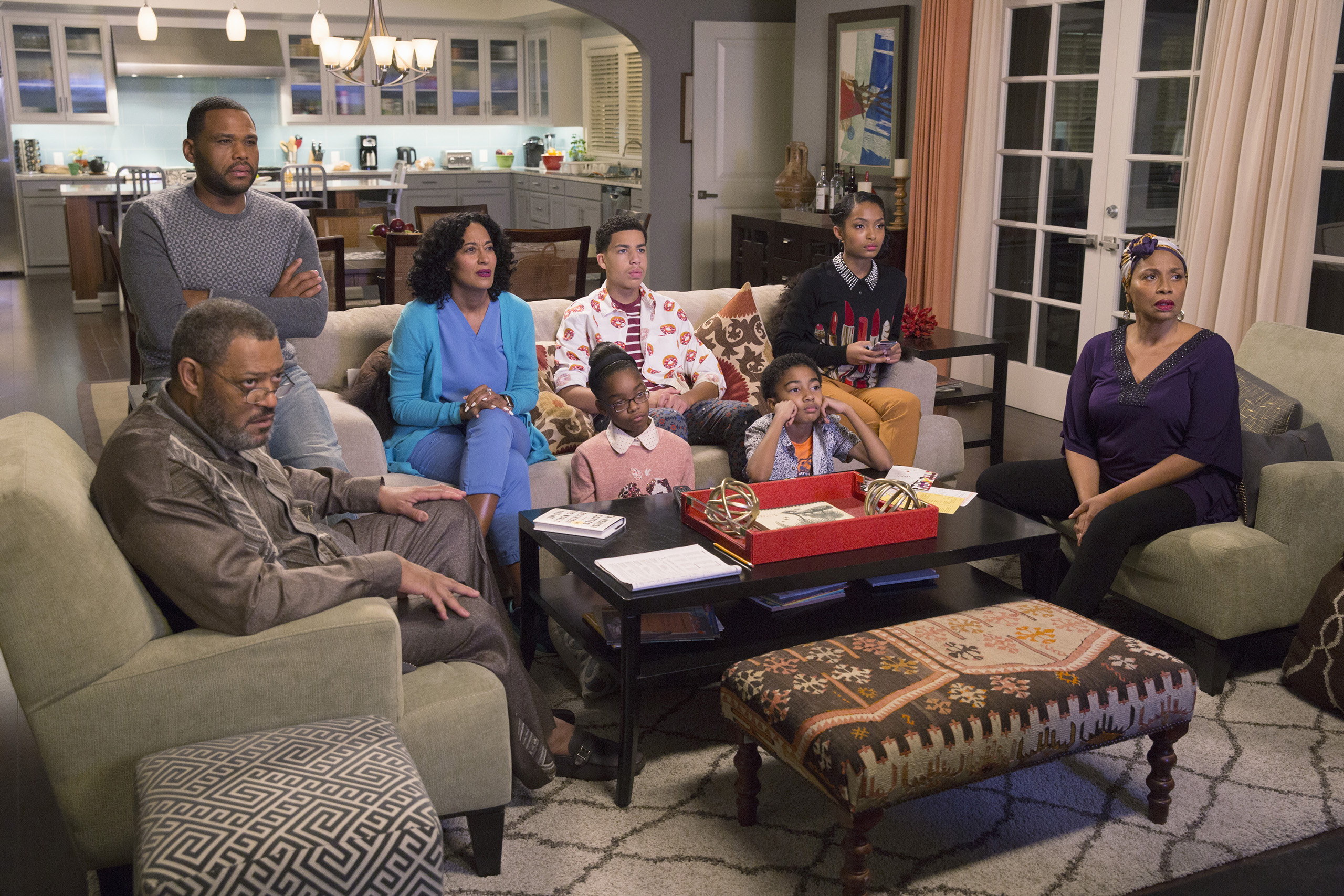 BLACK-ISH - "Hope" - When the kids ask some tough questions in the midst of a highly publicized court case involving alleged police brutality and an African-American teenager, Dre and Bow are conflicted on how best to field them. Dre, along with Pops and