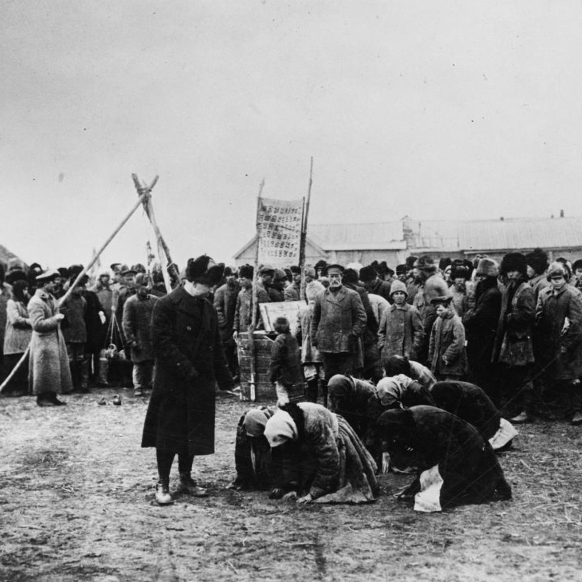 Great famine in Russia.