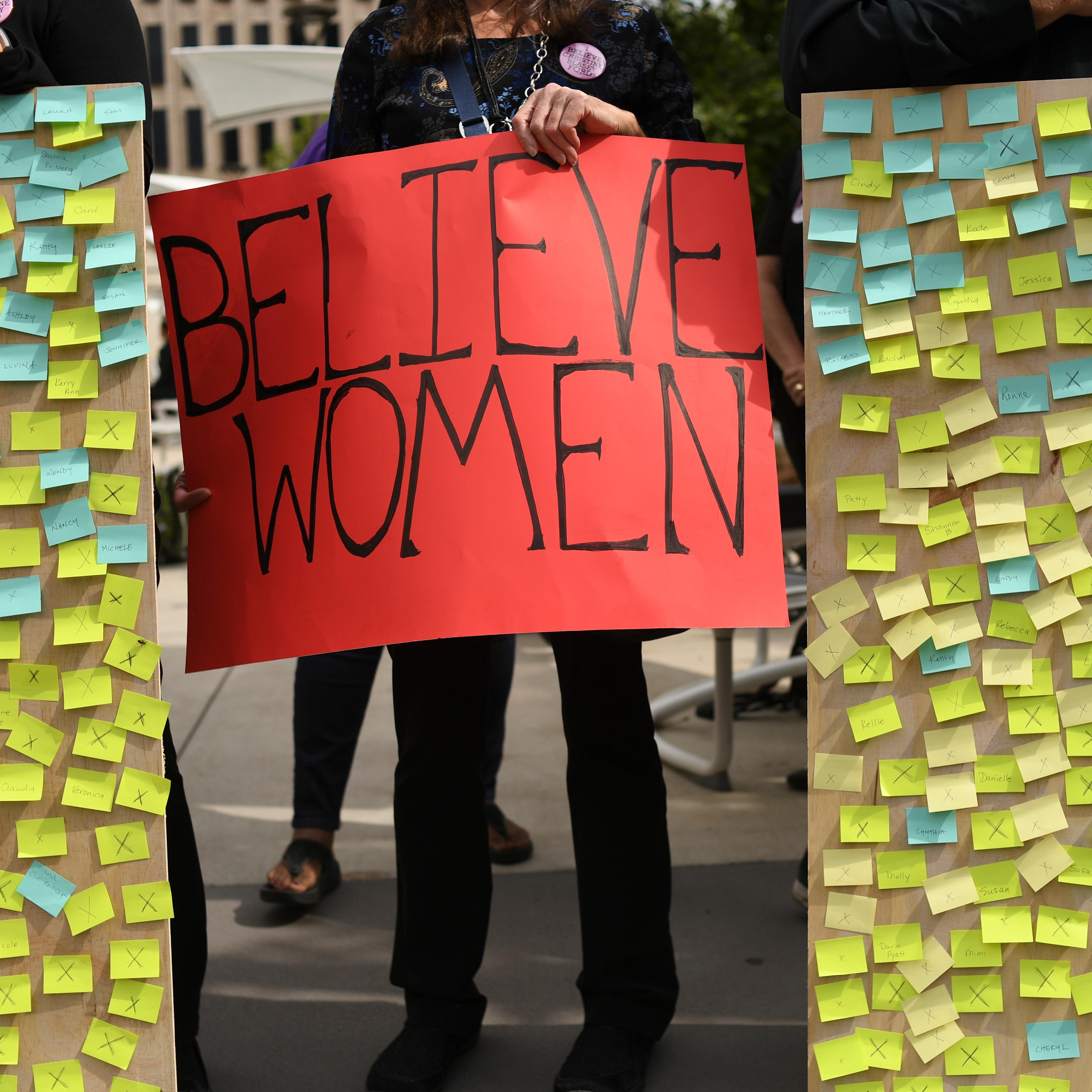 Rally for Kavanaugh to withdraw nomination