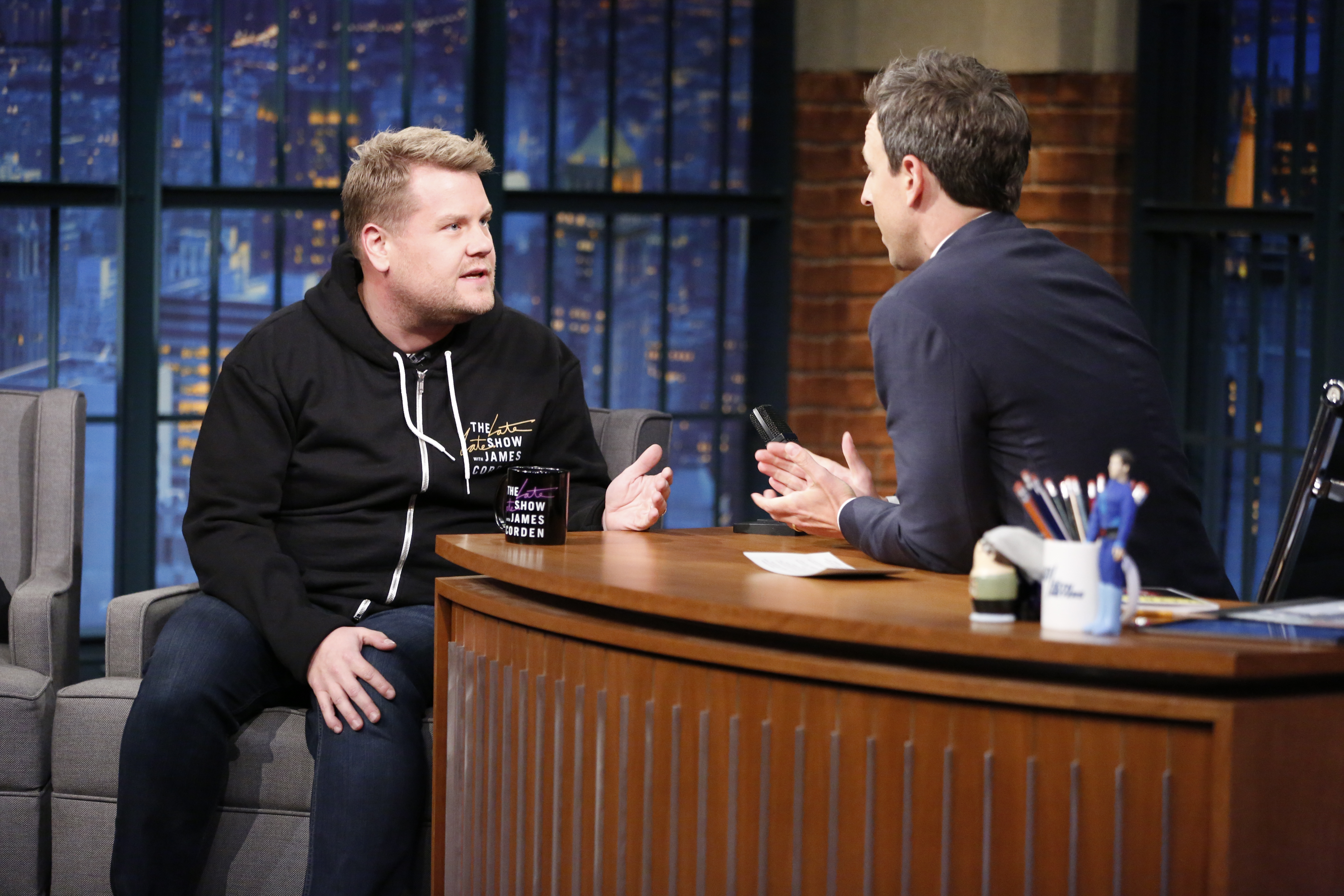 James Corden Seth Meyers Tony Awards