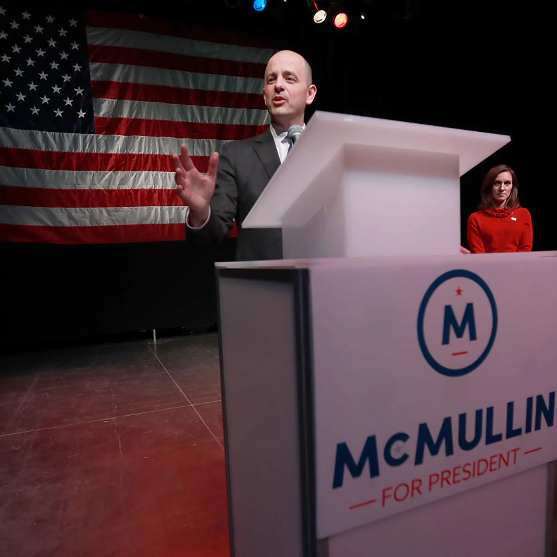 Independent 2016 Presidential Candidate Evan McMullin Holds Election Night Event