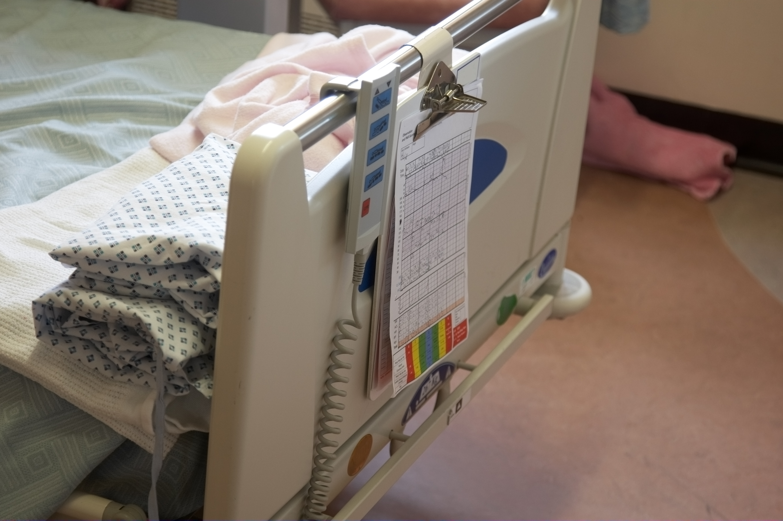 hospital bed