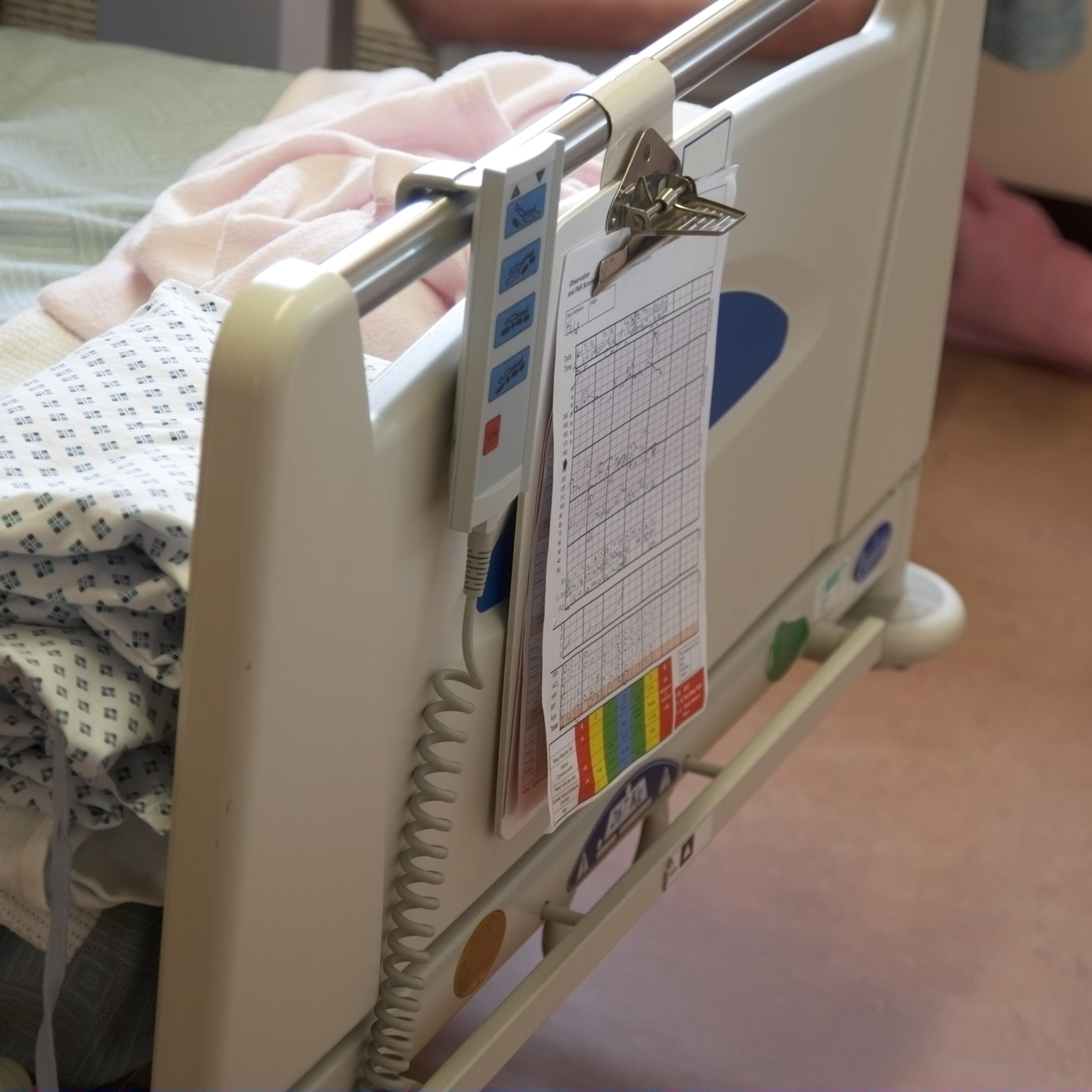 hospital bed
