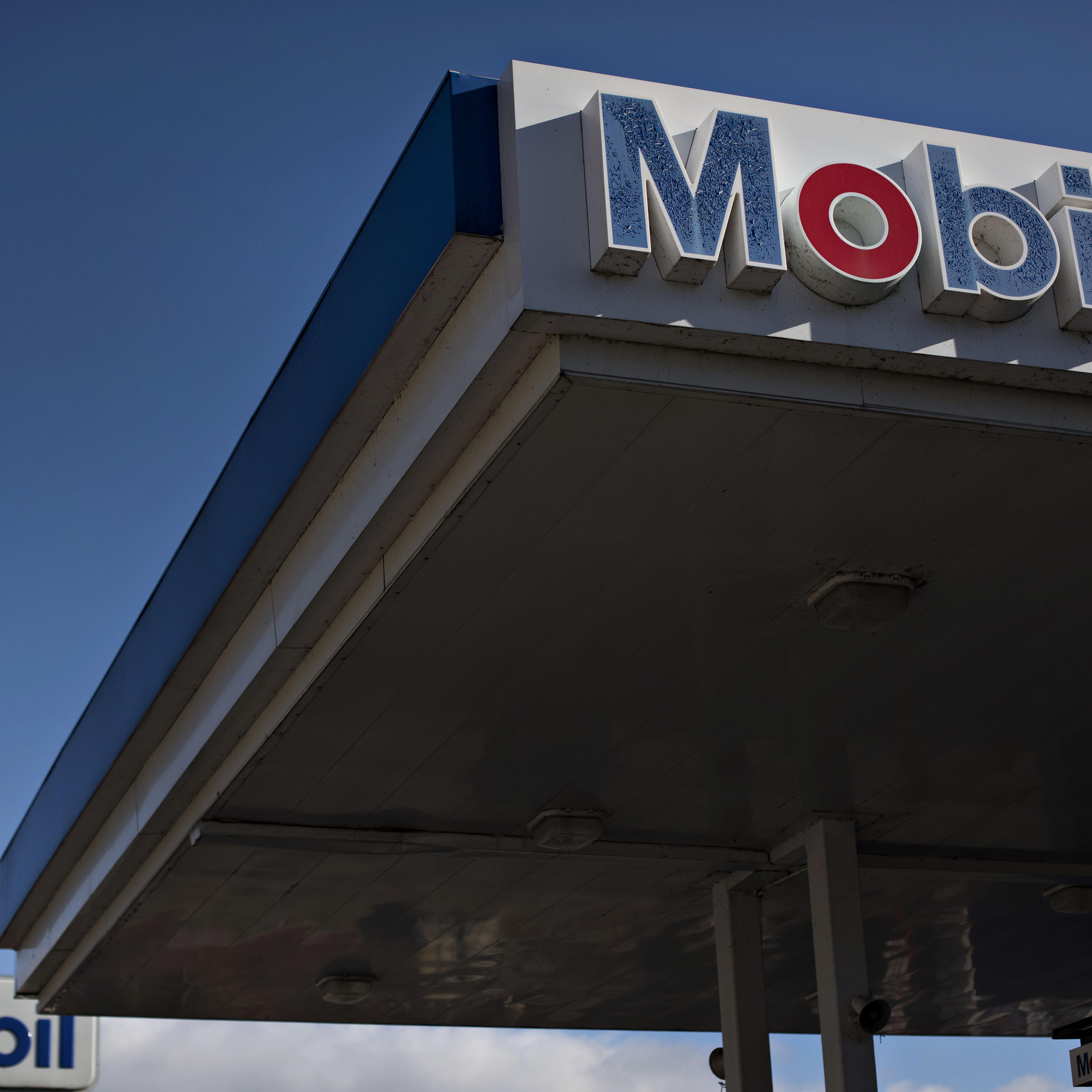 Exxon Mobil Corp. Gas Stations Ahead Of Earnings Figures