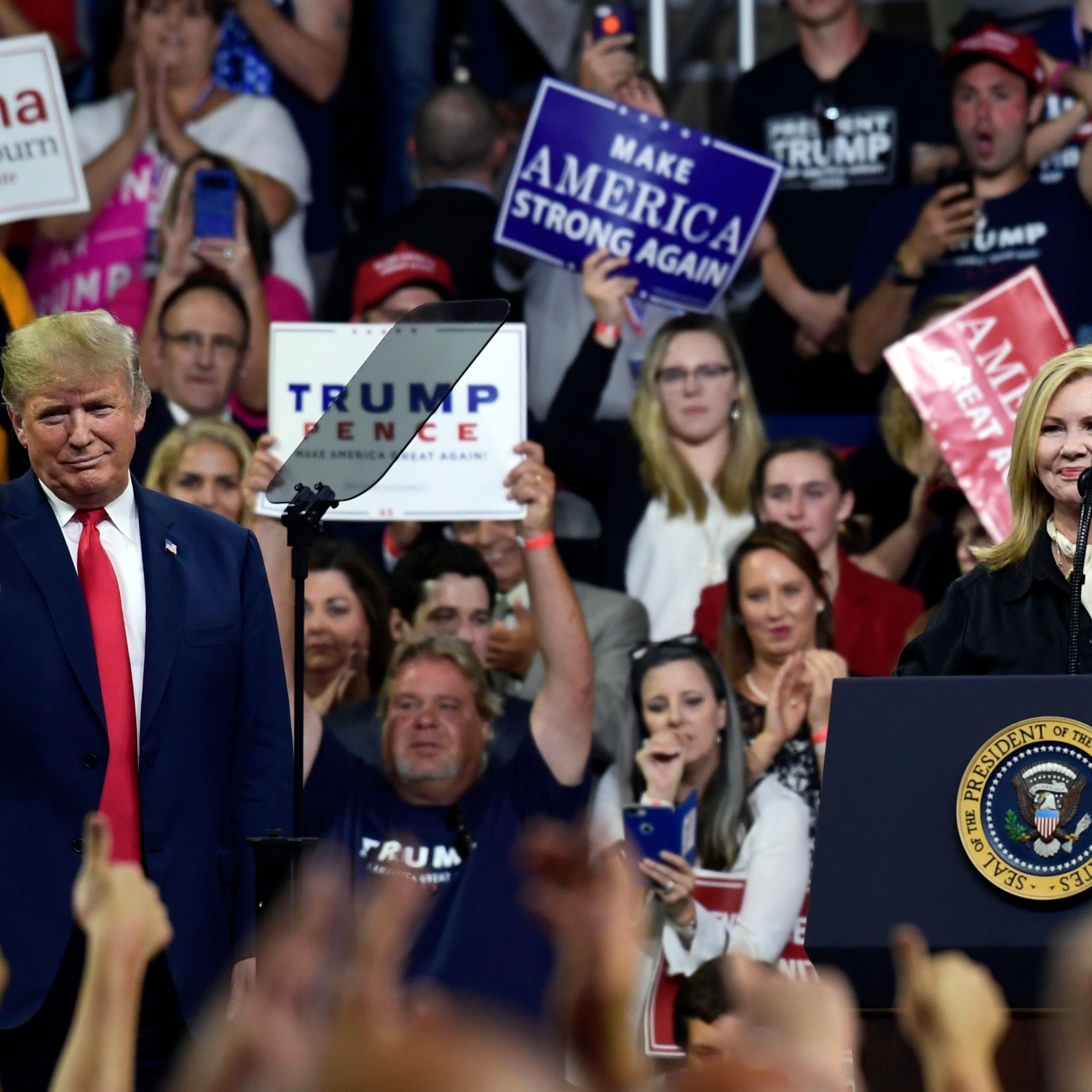 Election 2018 Trump, Johnson City, USA - 01 Oct 2018