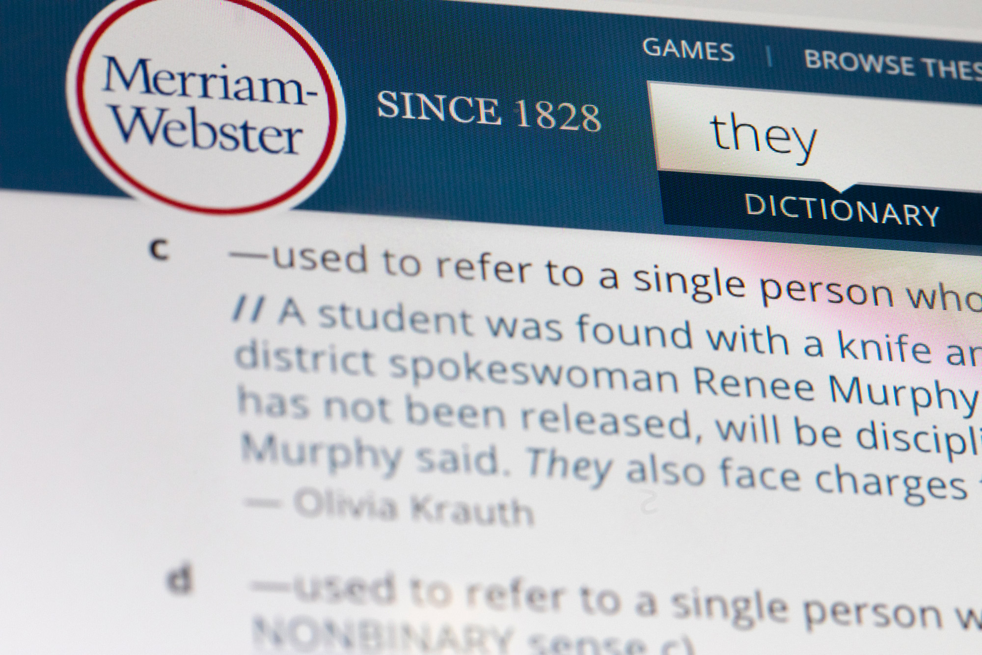 Word of the Year-Merriam-Webster