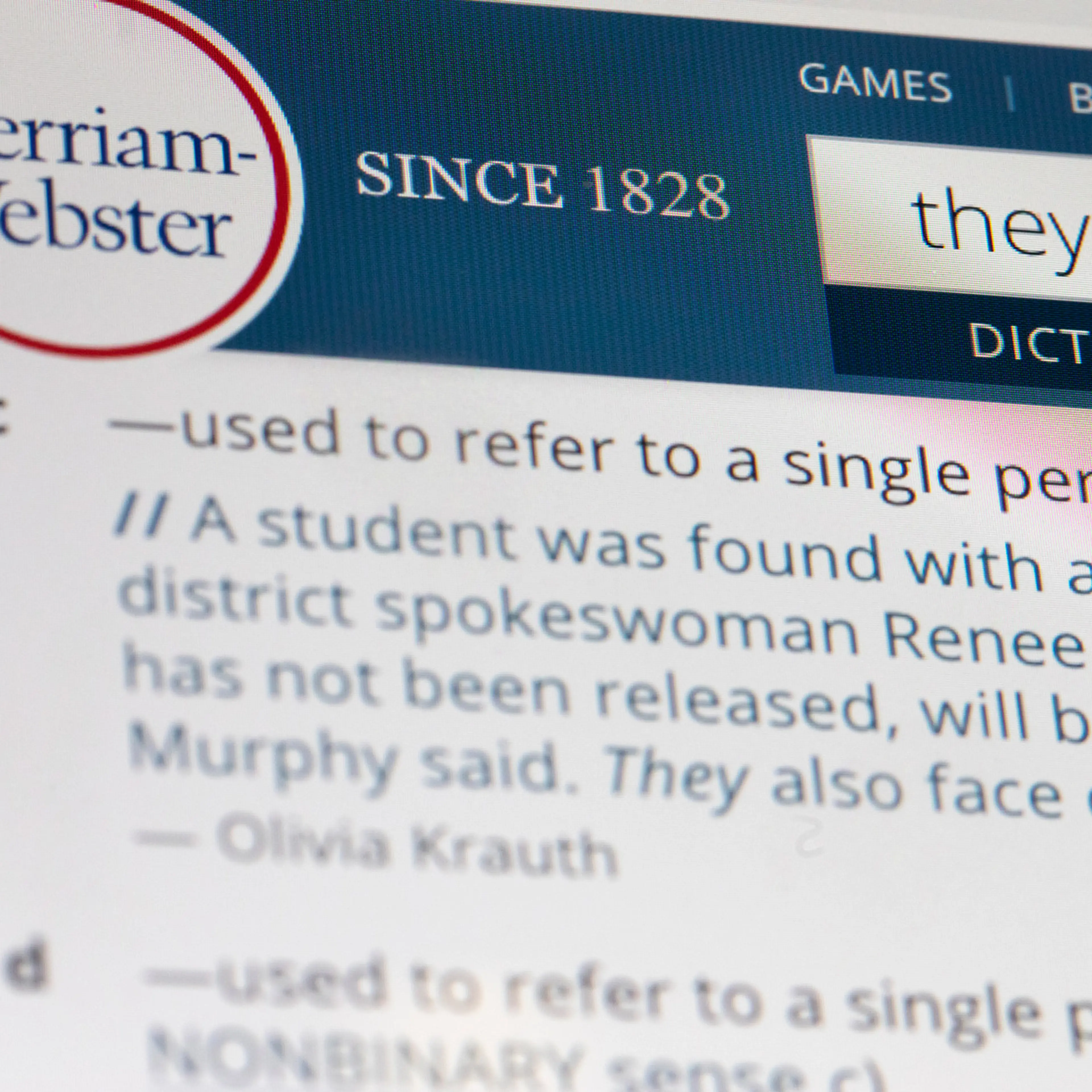Word of the Year-Merriam-Webster
